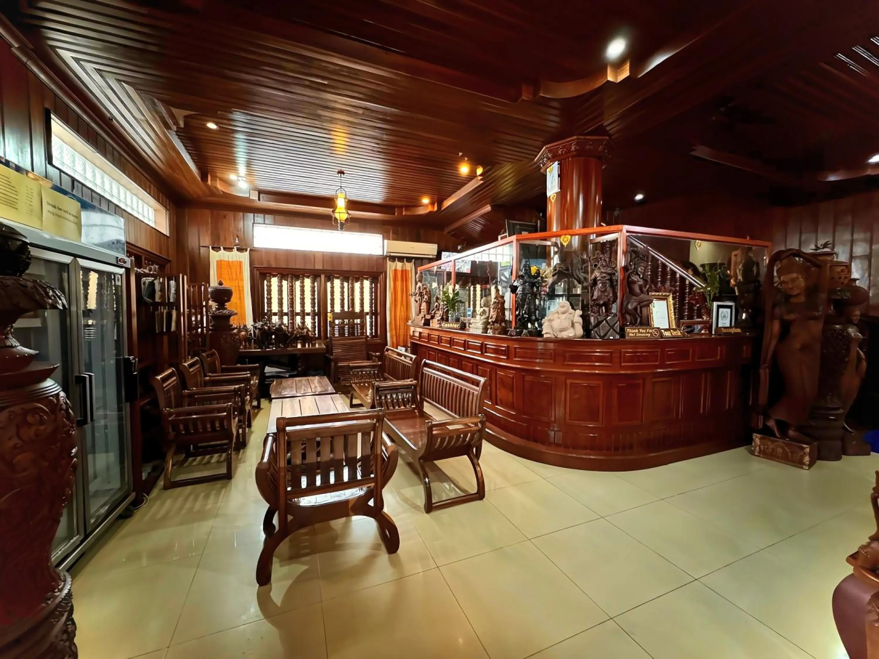 Seating area in Shining Angkor Boutique Hotel