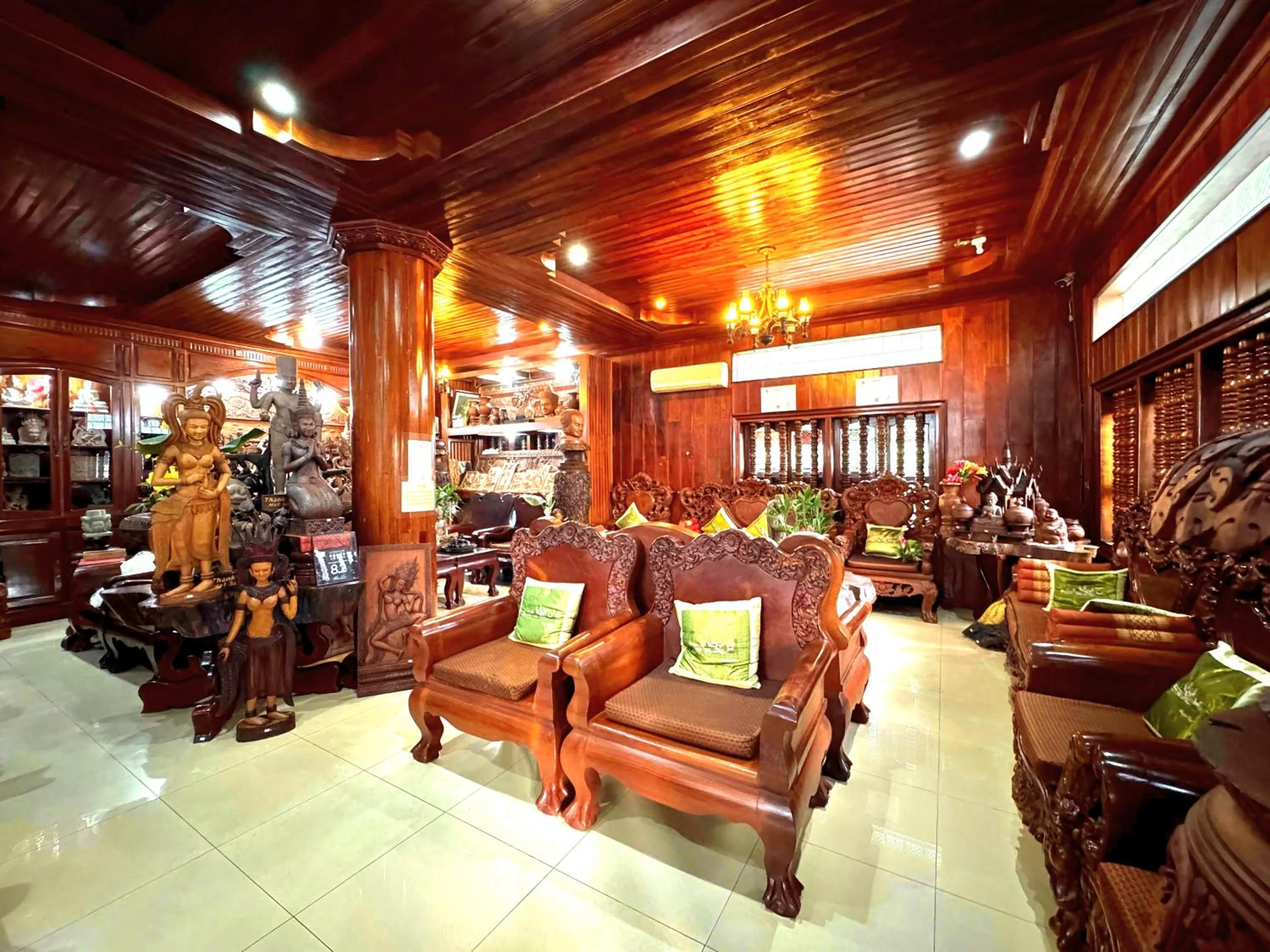 Living room in Shining Angkor Boutique Hotel