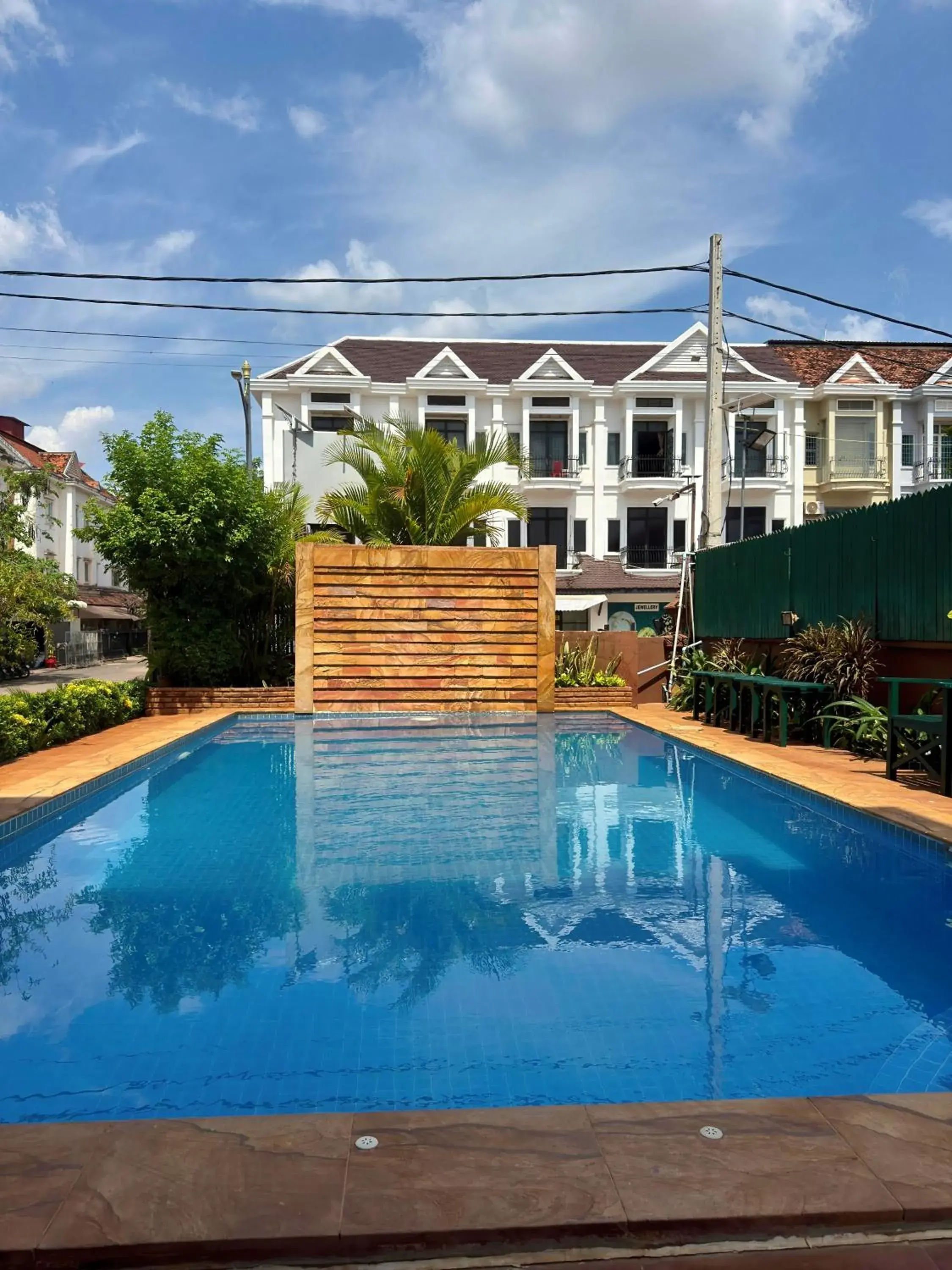 Pool view in Shining Angkor Boutique Hotel Pool view in Shining Angkor Boutique Hotel