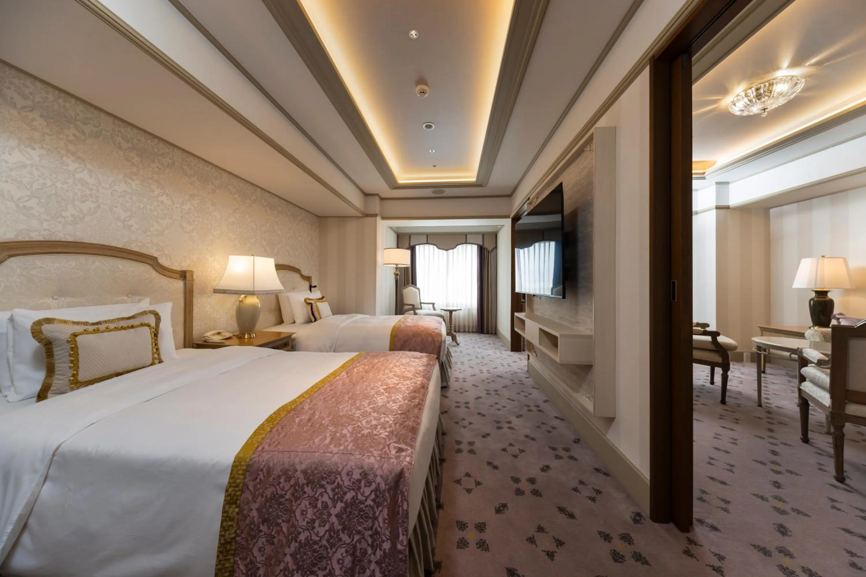 Bedroom, Bed in Hotel Nikko Princess Kyoto