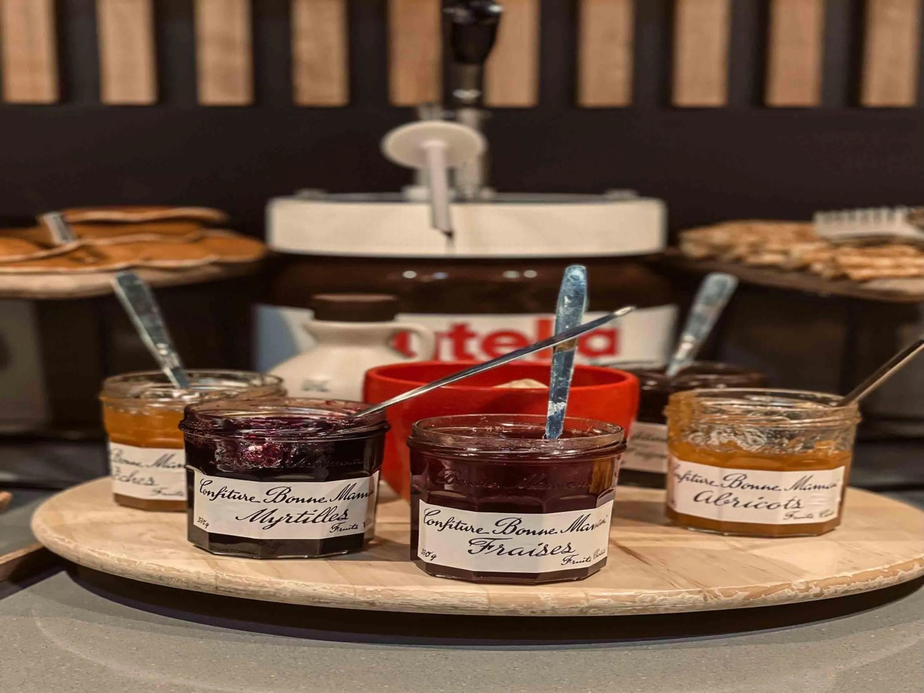 Breakfast in Novotel Bordeaux Centre Gare Saint Jean