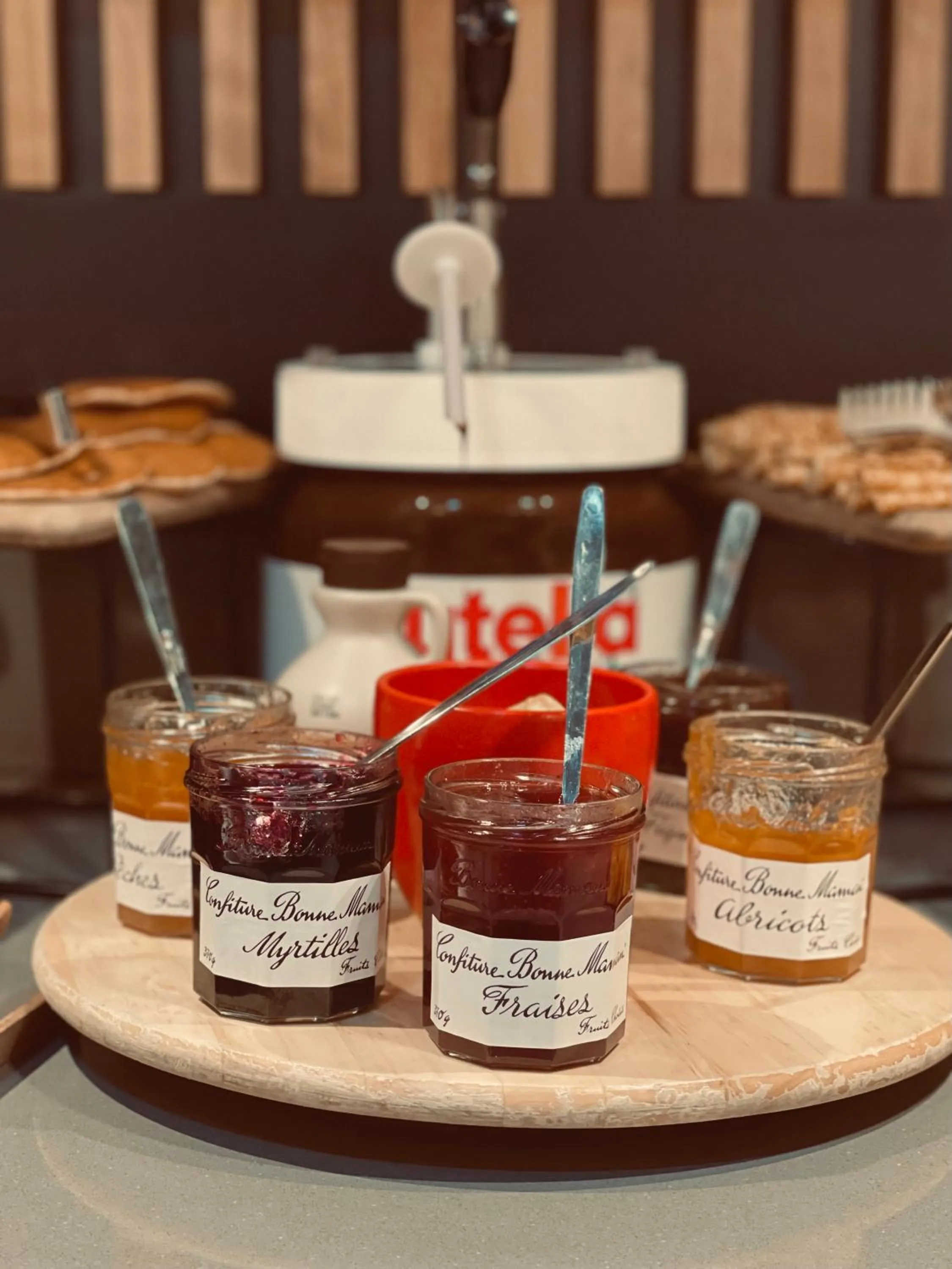 Breakfast in Novotel Bordeaux Centre Gare Saint Jean