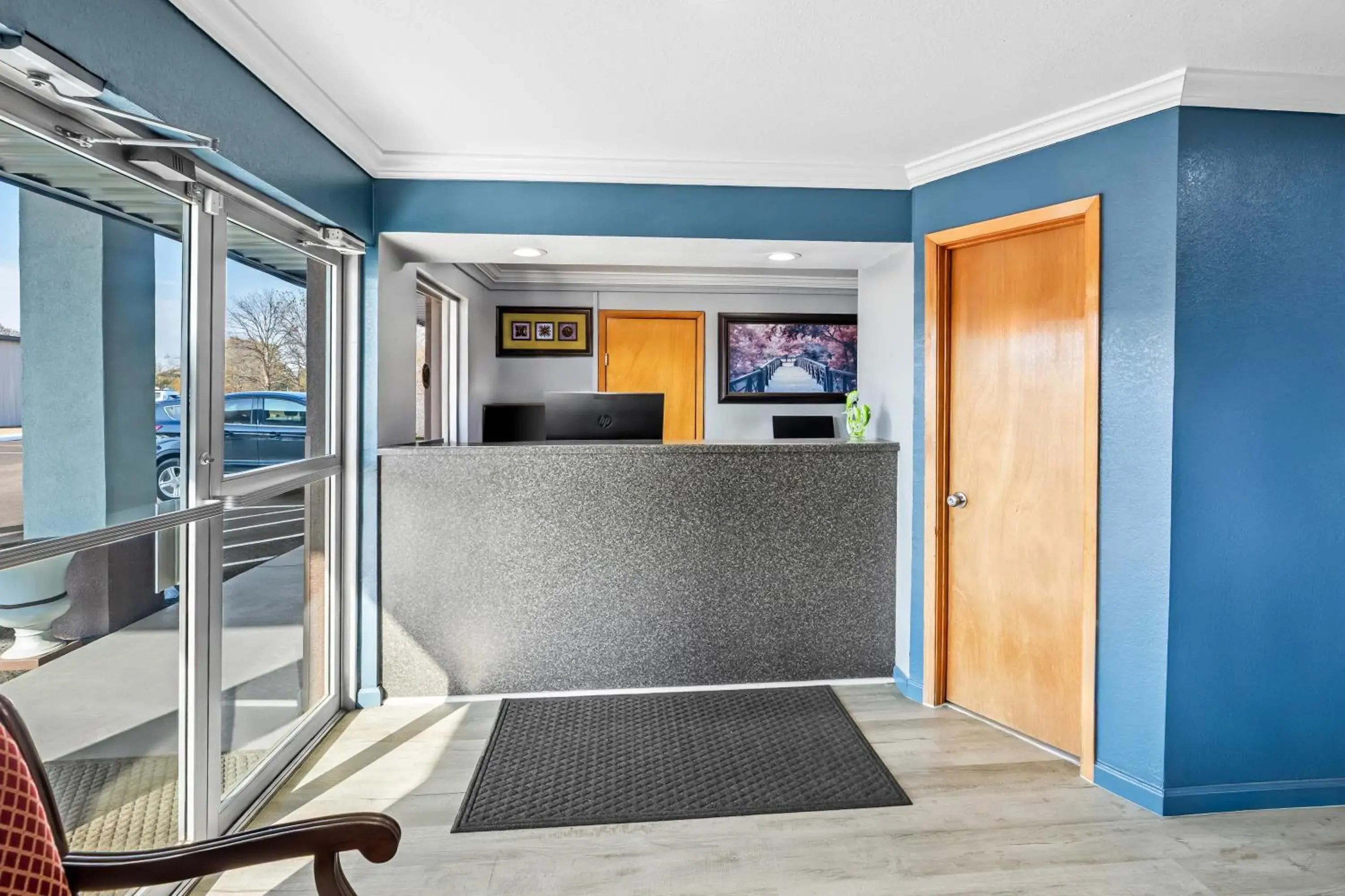 Lobby or reception in Americas Best Value Inn-Indianola Lobby or reception in Americas Best Value Inn-Indianola