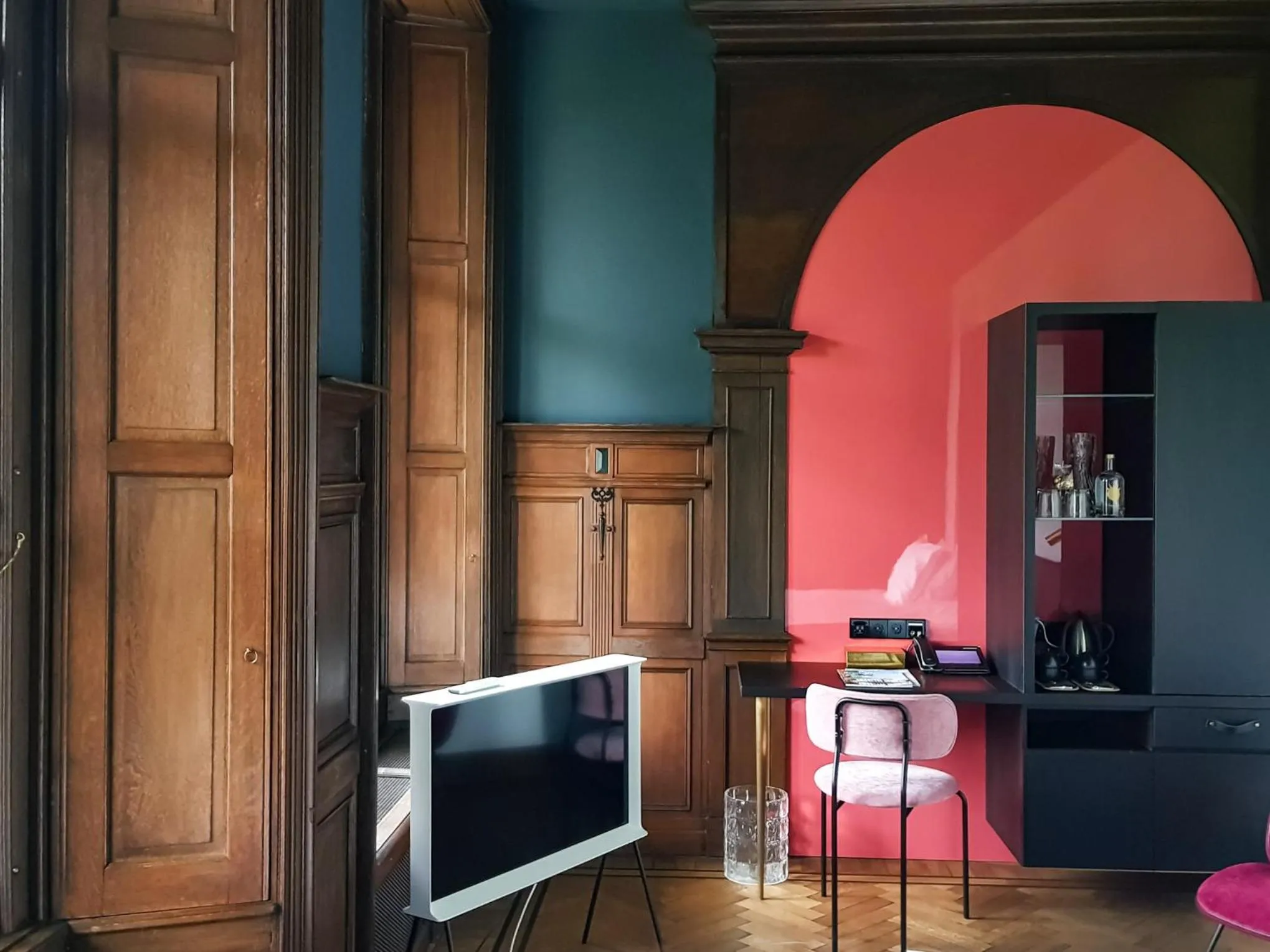 Communal lounge/ TV room in Parc Broekhuizen l Culinair landgoed