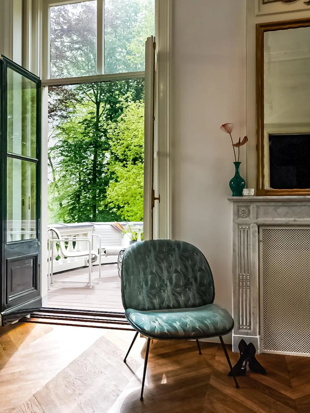 Balcony/Terrace in Parc Broekhuizen l Culinair landgoed