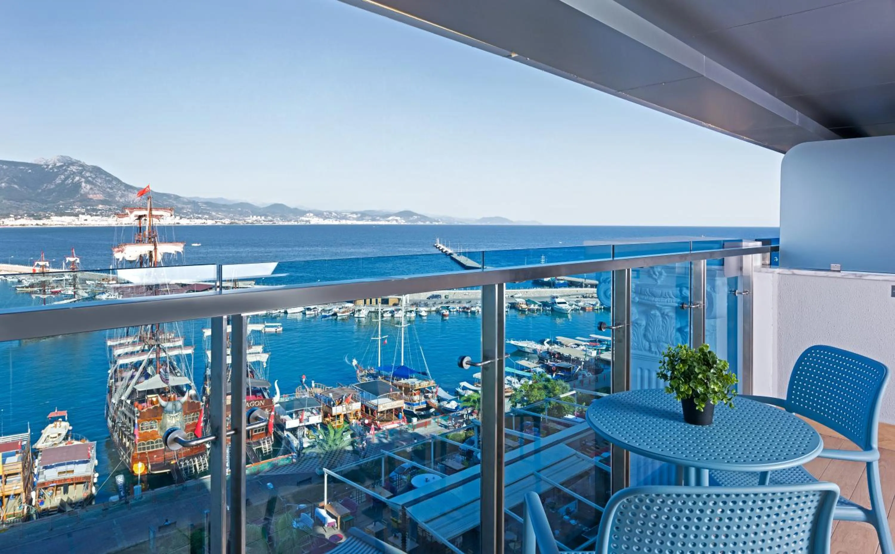 Balcony/Terrace in Kaptan Hotel