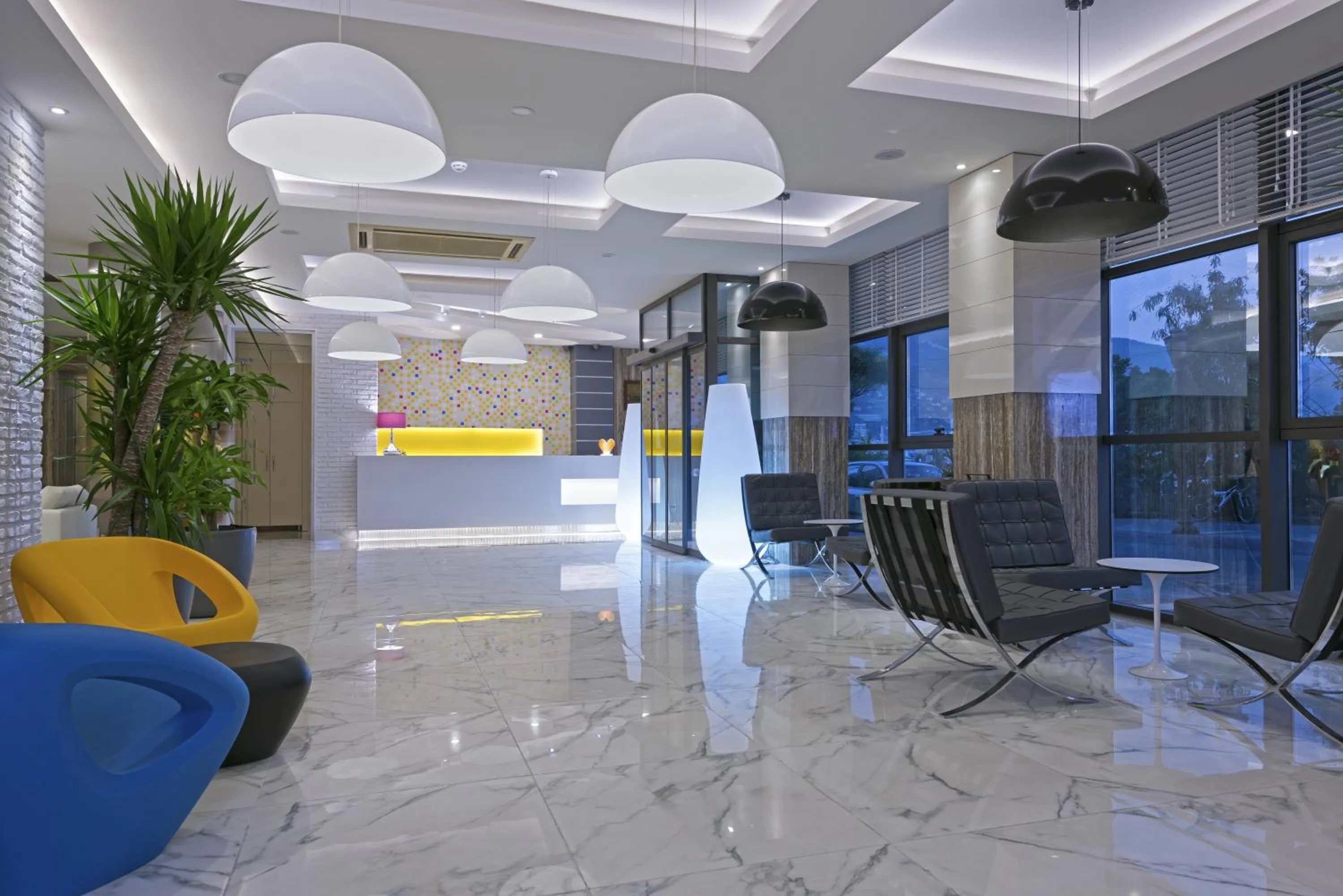 Lobby or reception in Kaptan Hotel