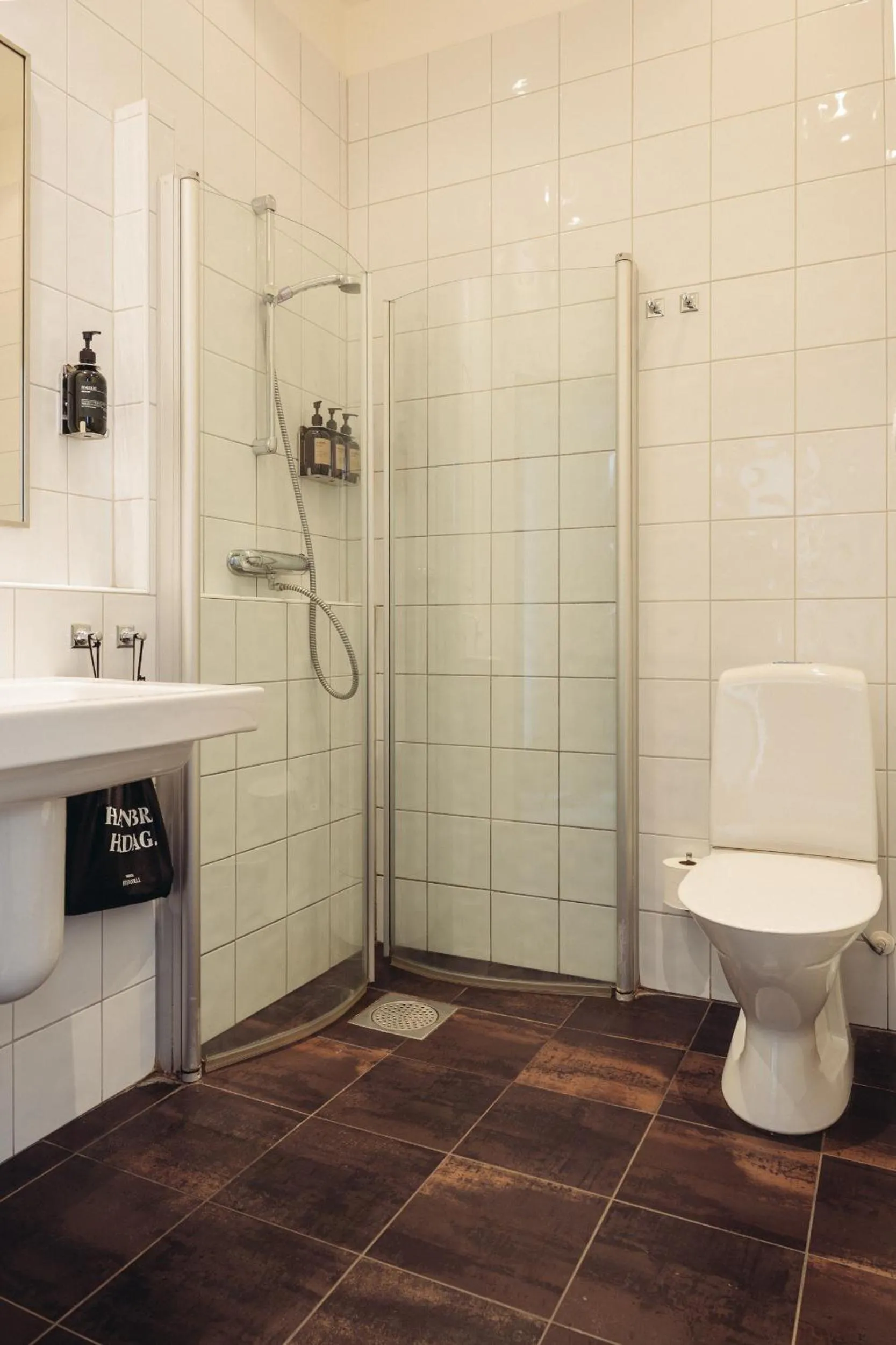 Shower in Varbergs Kusthotell