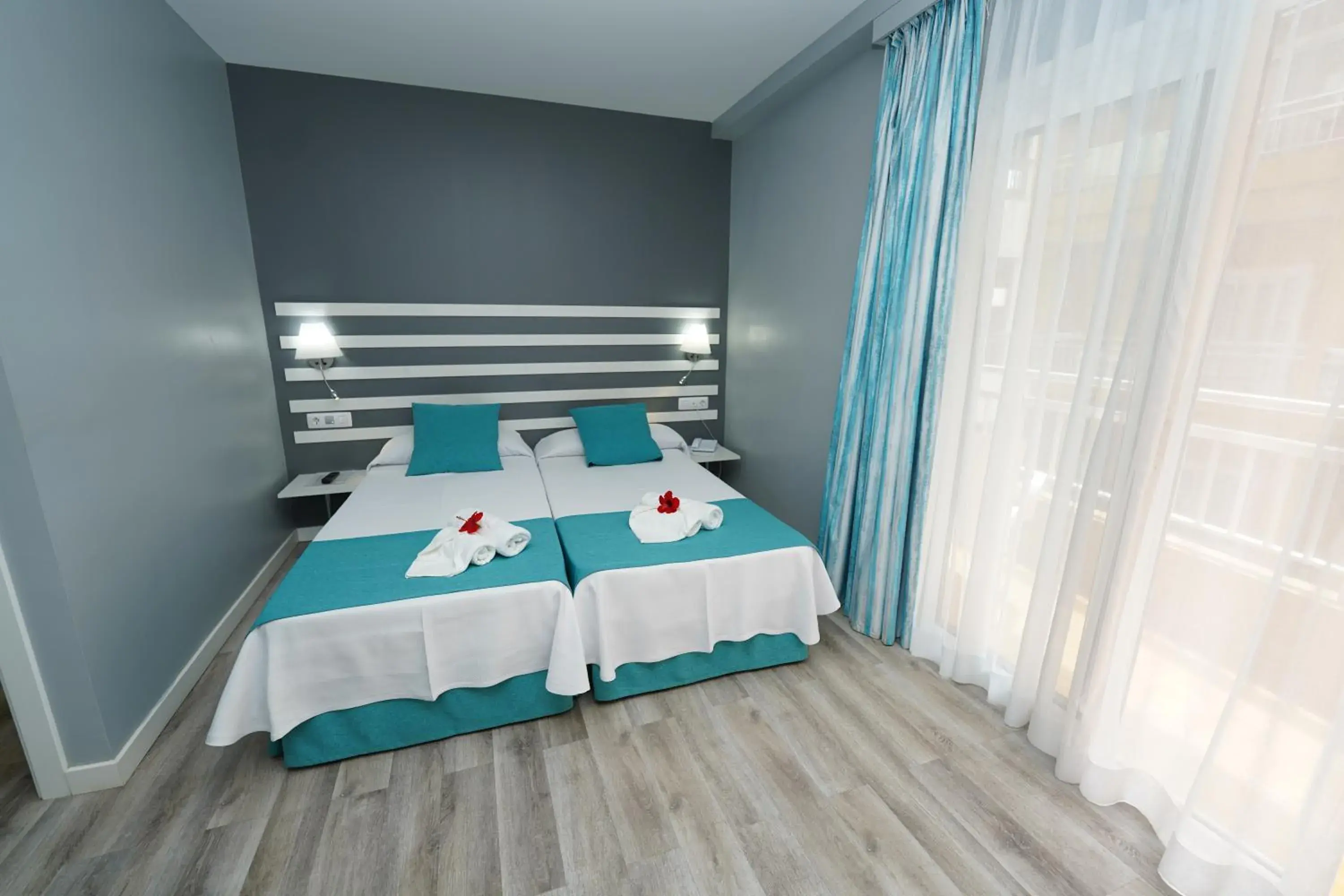 Bedroom, Bed in Apartamentos RF Bambi Adults Only Bedroom, Bed in Apartamentos RF Bambi Adults Only