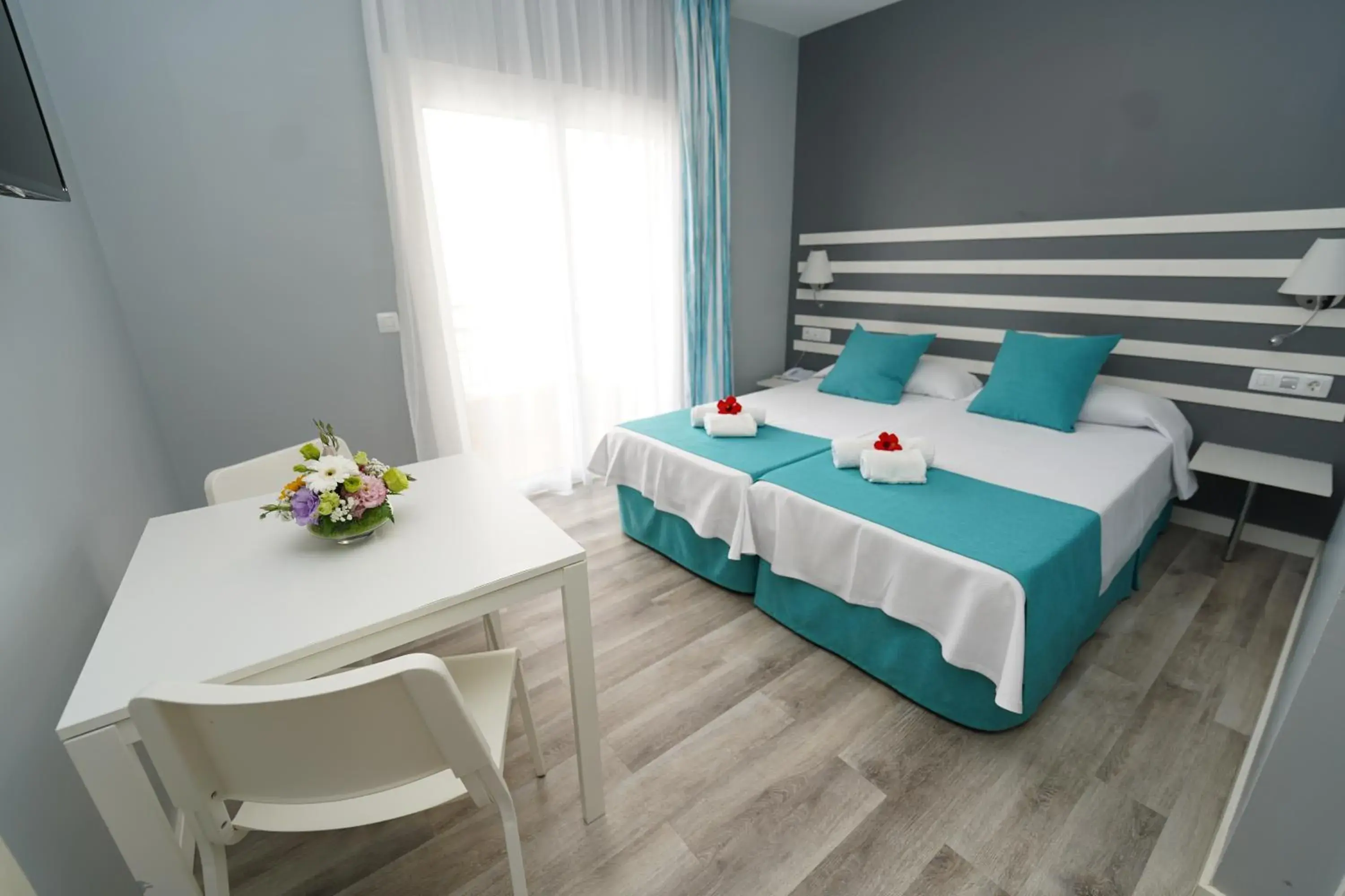 Bedroom, Bed in Apartamentos RF Bambi Adults Only Bedroom, Bed in Apartamentos RF Bambi Adults Only