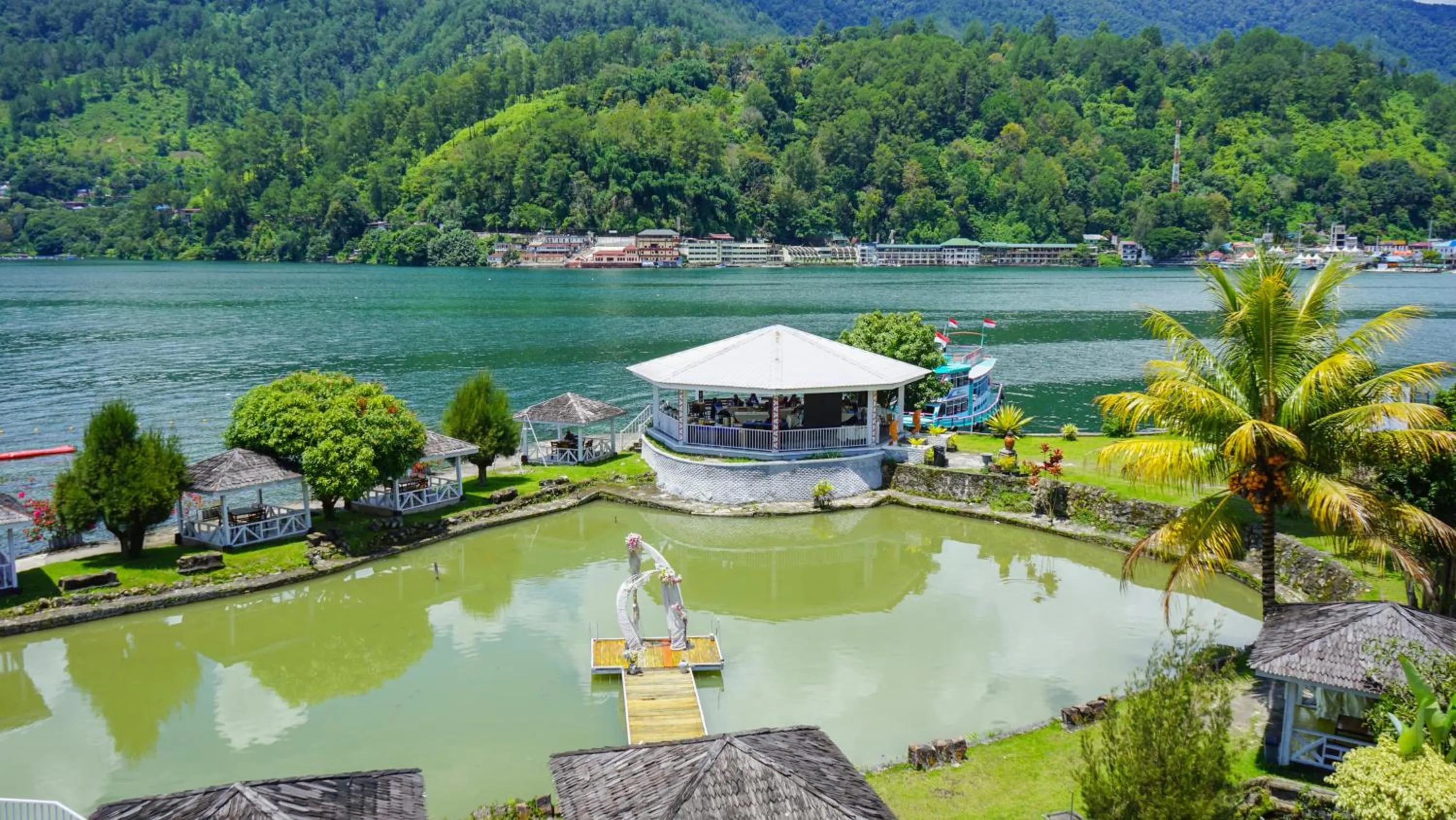 Lake view in Khas Parapat