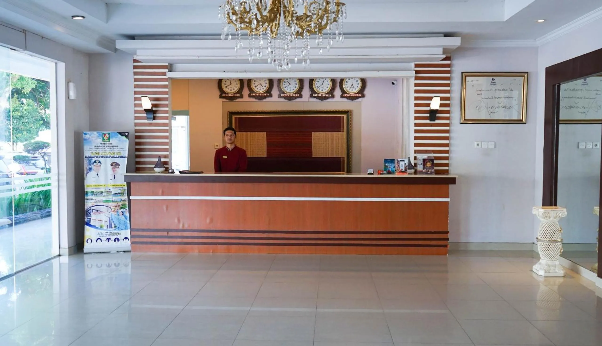 Lobby or reception in Khas Parapat