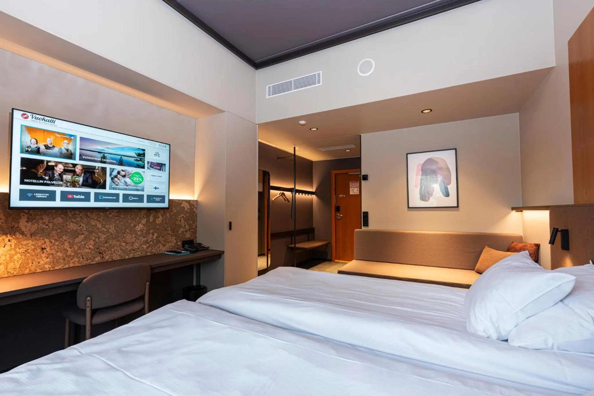 Bedroom, Bed in Break Sokos Hotel Vuokatti