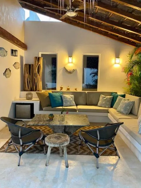 Living room in Luxury Private Villas , Private Pool, Private garden, Jacuzzi, 24hours security