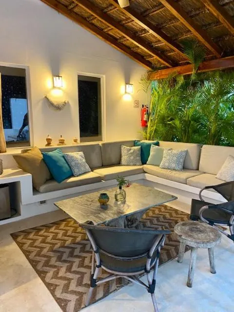 Living room in Luxury Private Villas , Private Pool, Private garden, Jacuzzi, 24hours security