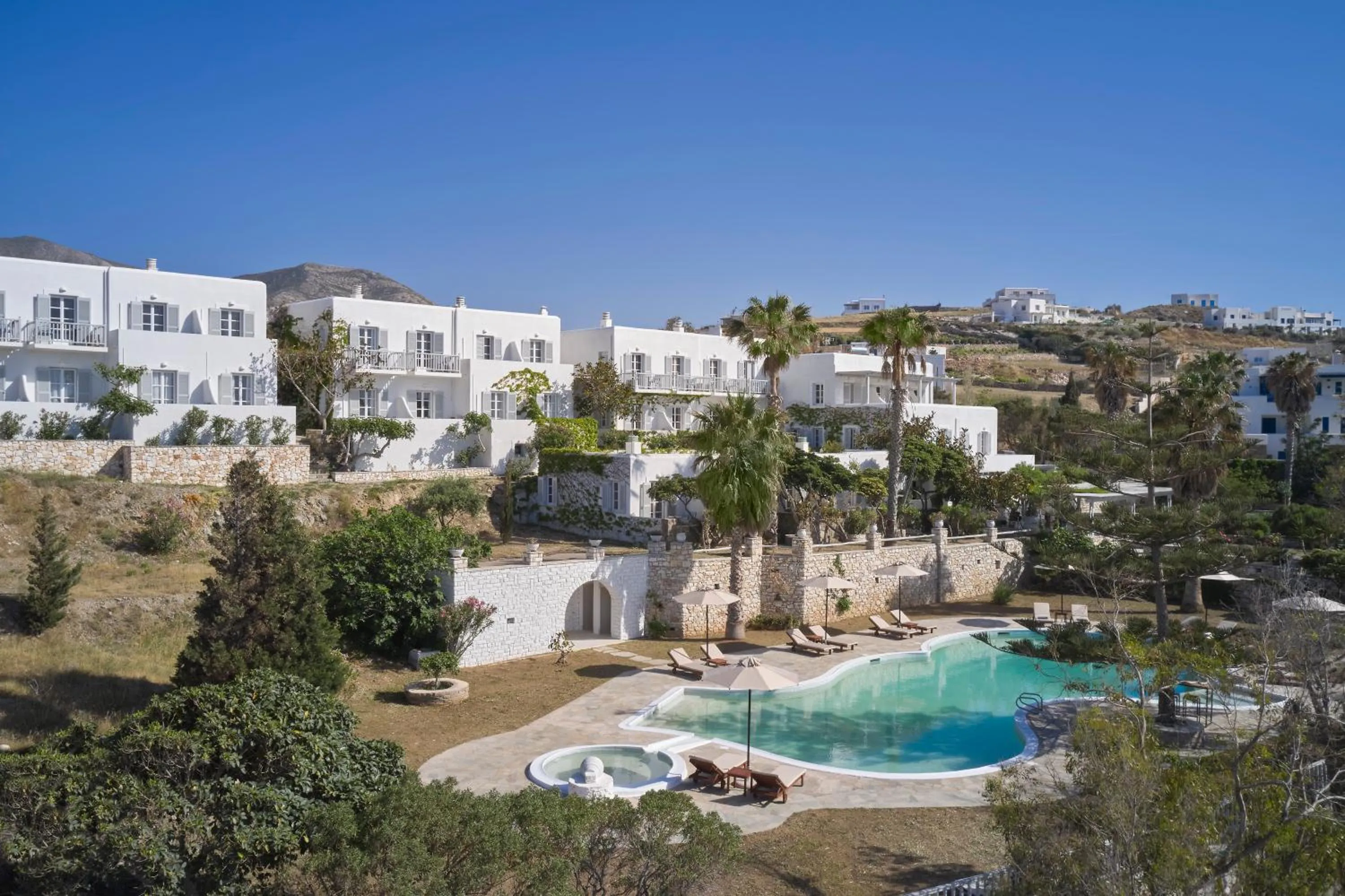 Property building in High Mill Paros Hotel