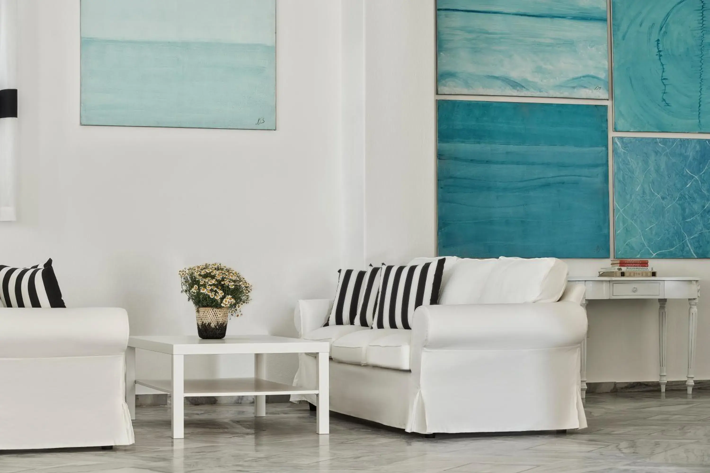 Lobby or reception in High Mill Paros Hotel Lobby or reception in High Mill Paros Hotel