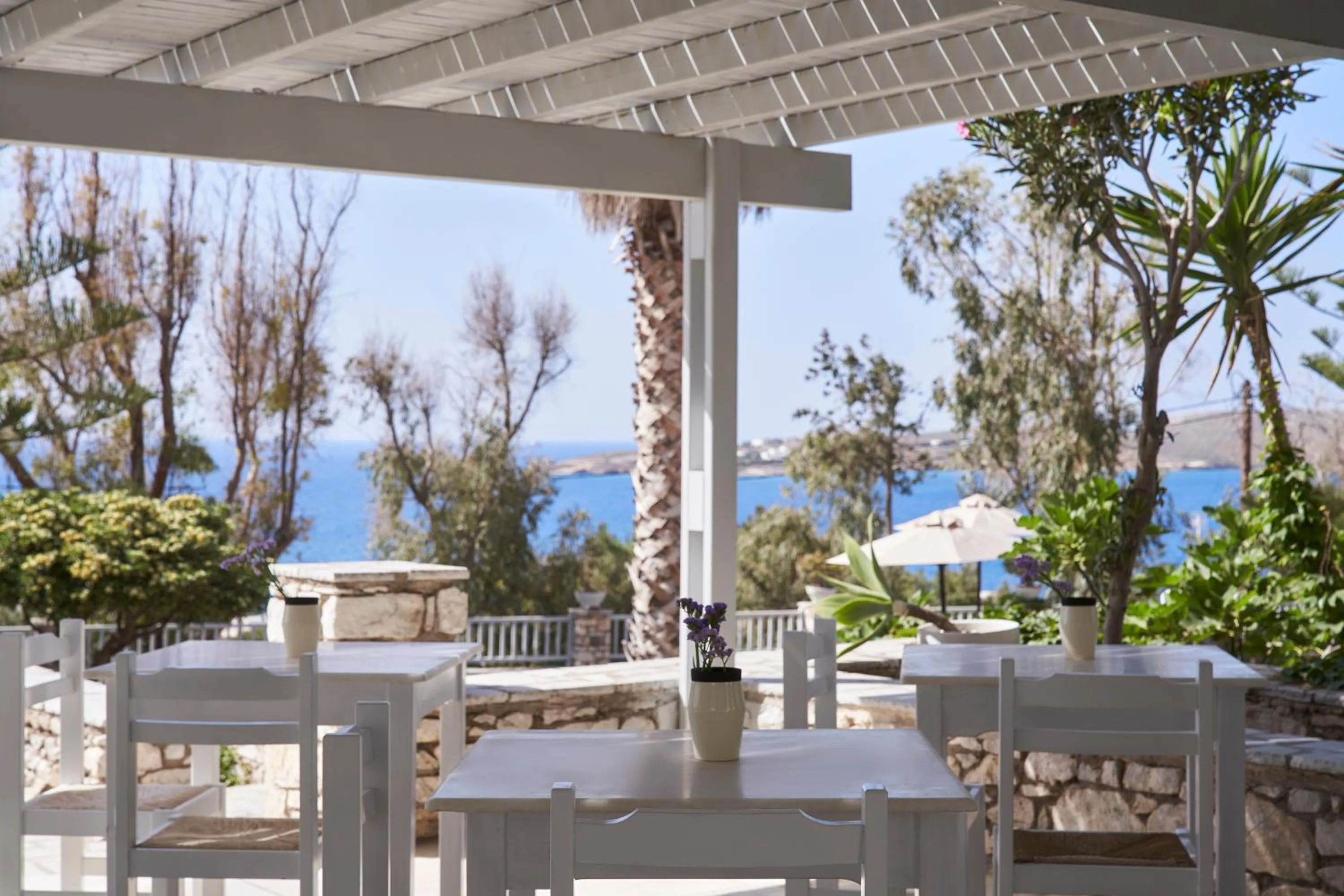 Restaurant/places to eat in High Mill Paros Hotel