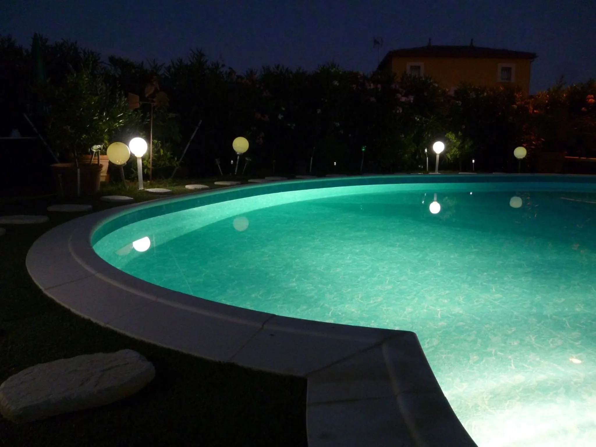 Garden in Chez Patrick Roujan