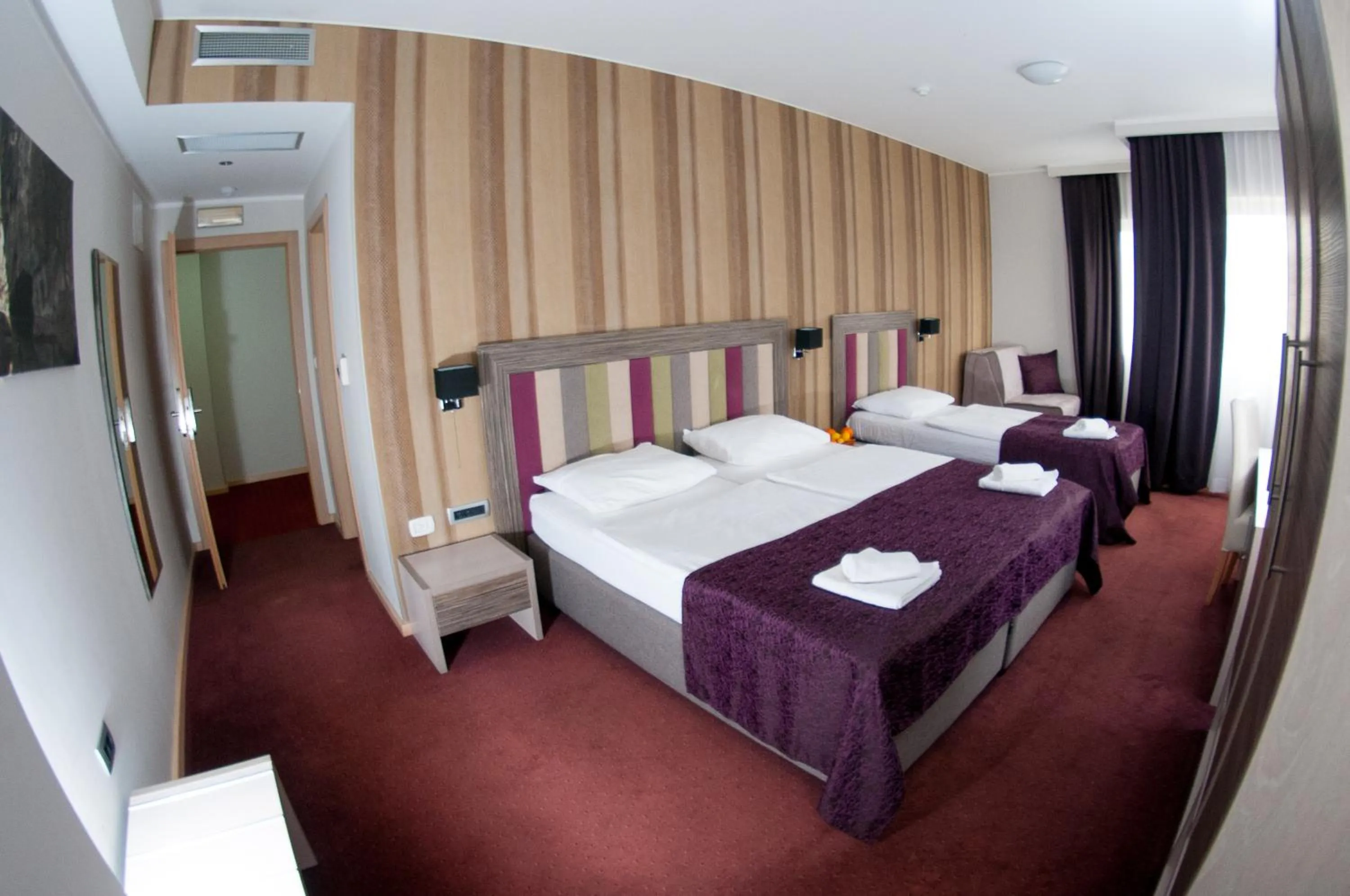 Bed in Hotel Brotnjo