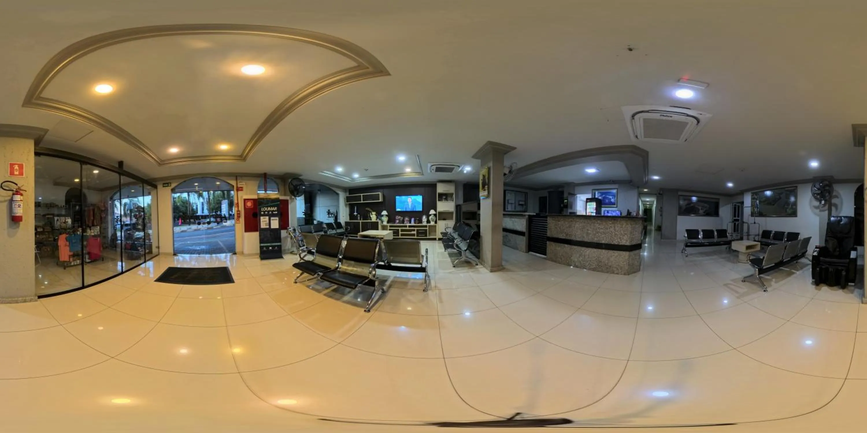 Lobby or reception in Hotel Três Fronteiras