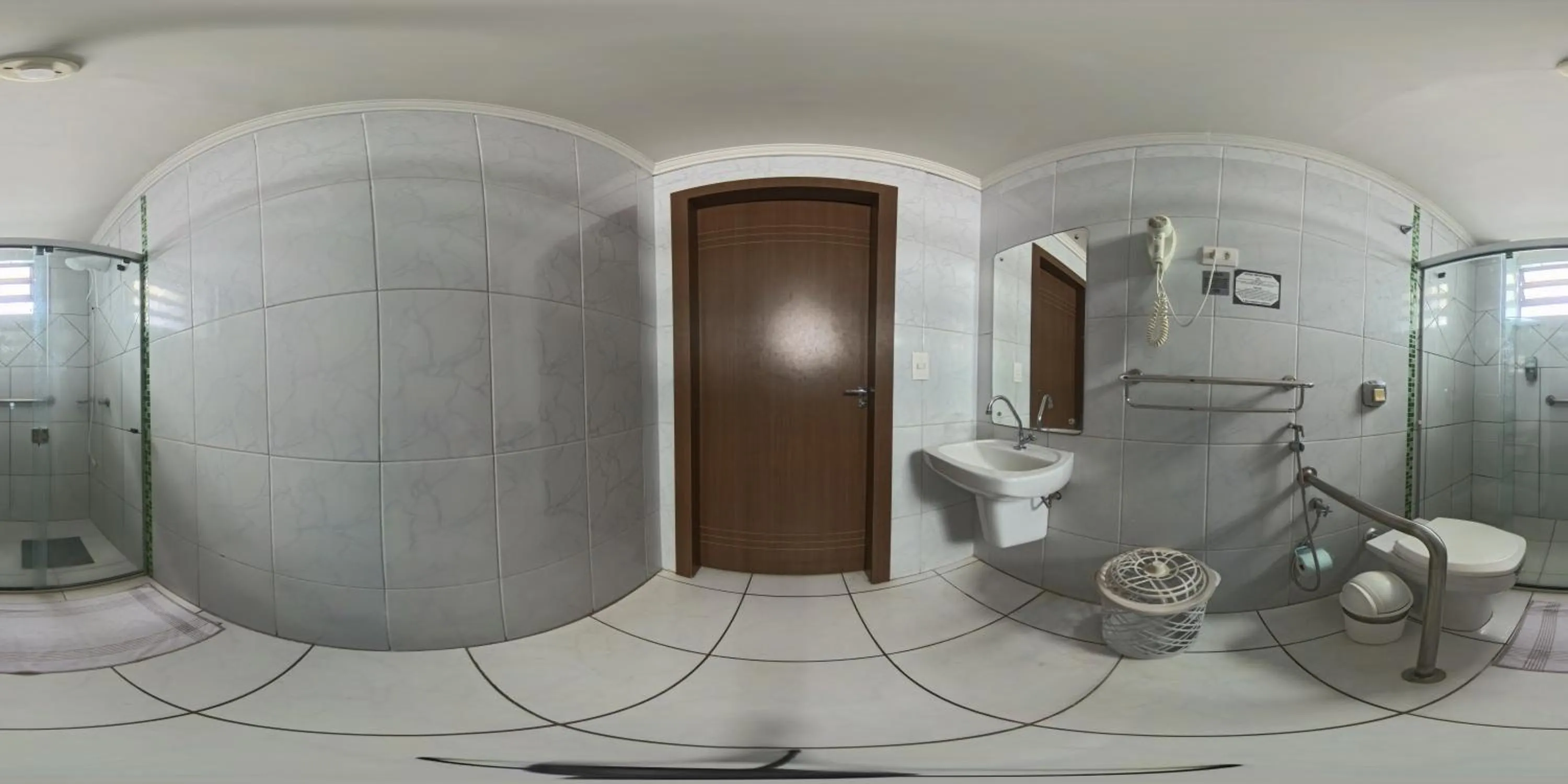 Bathroom in Hotel Três Fronteiras