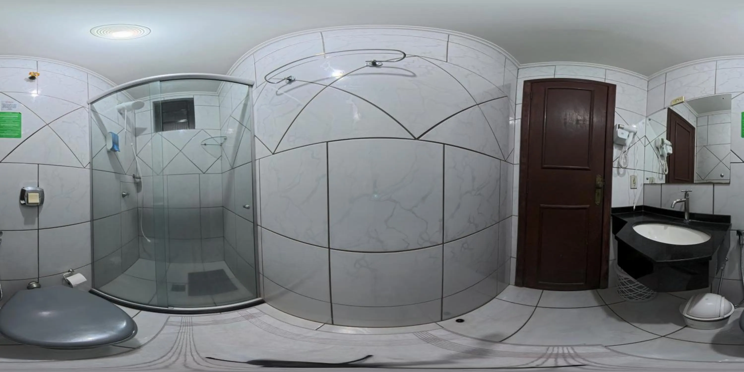 Bathroom in Hotel Três Fronteiras