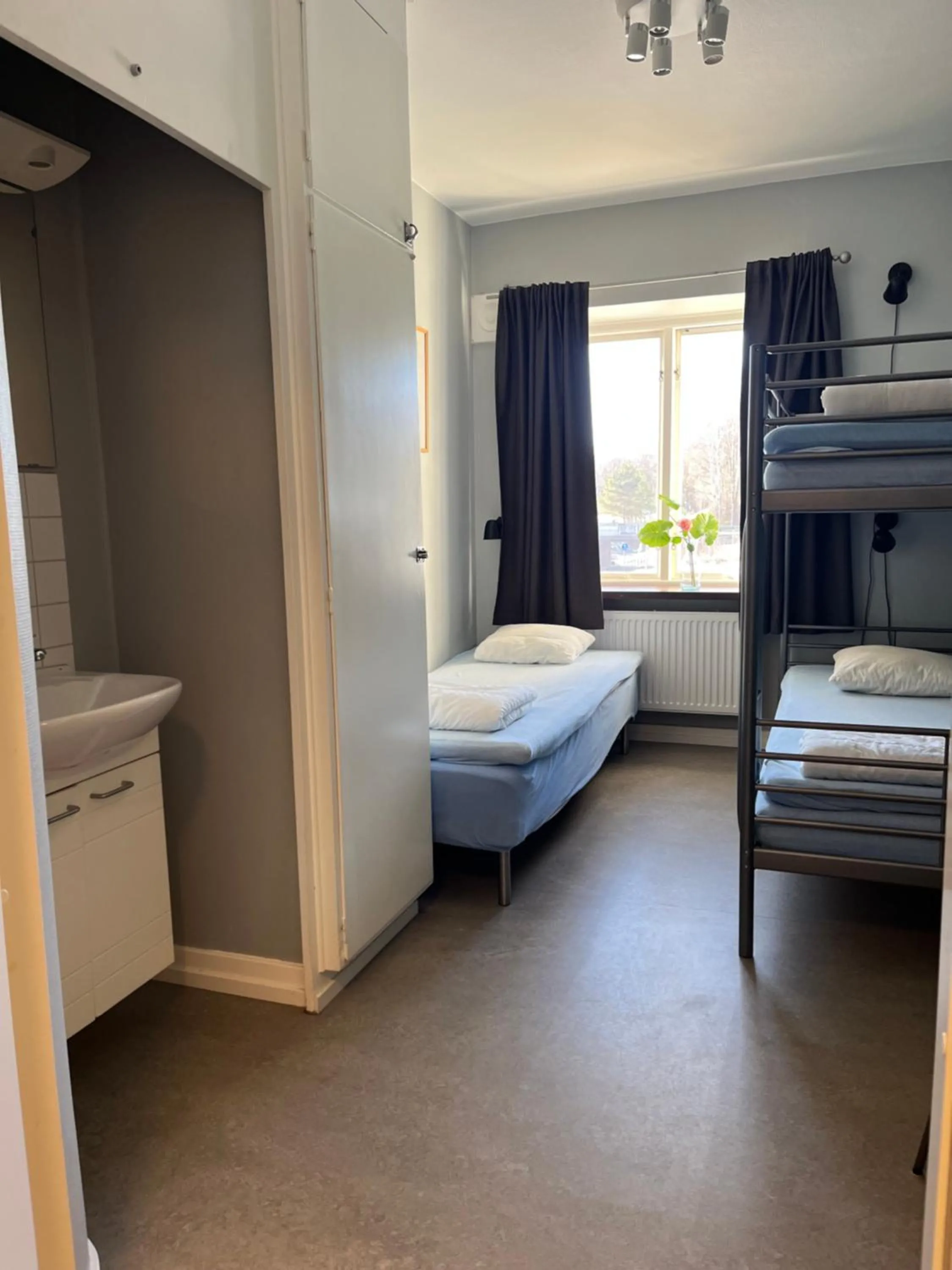 Bed in Partille Vandrarhem