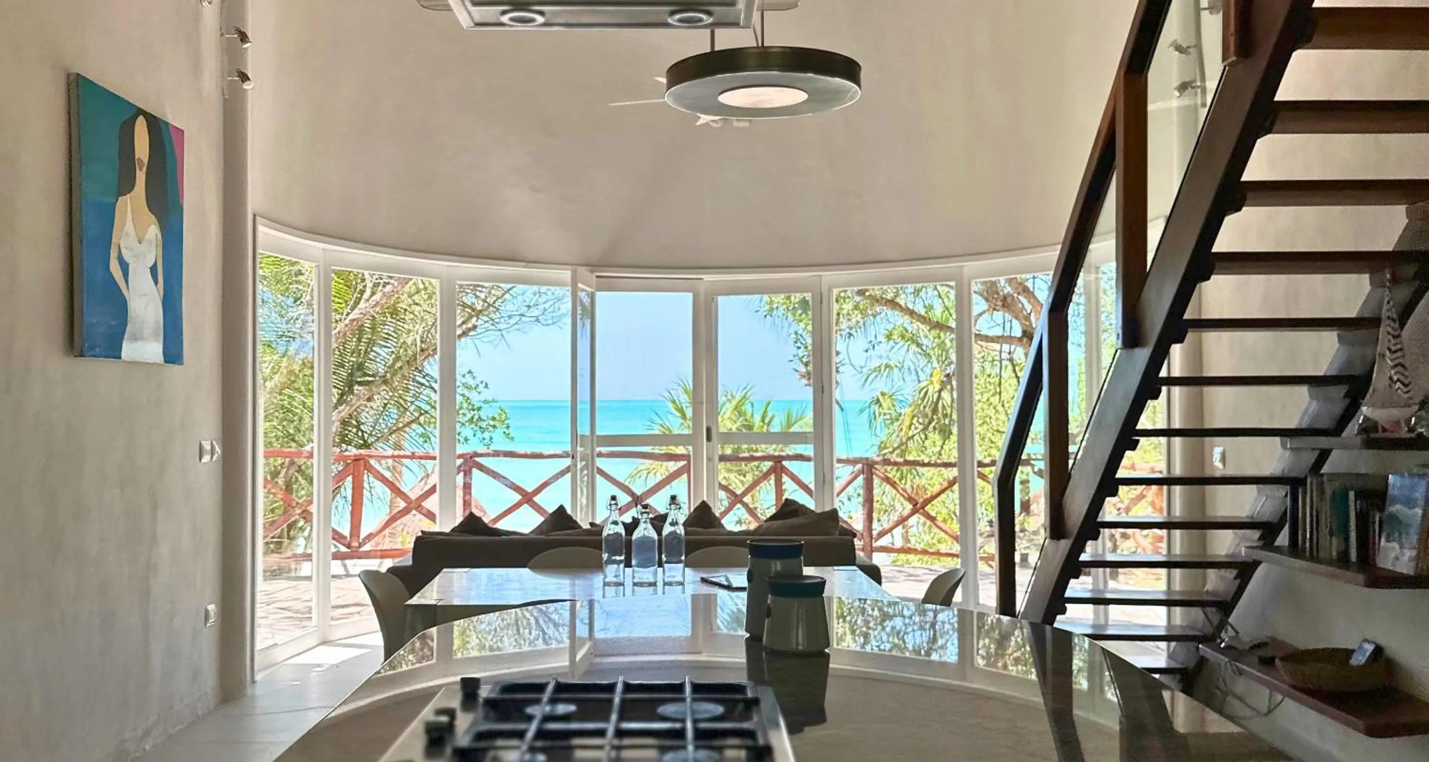 Living room in Spirit Holbox