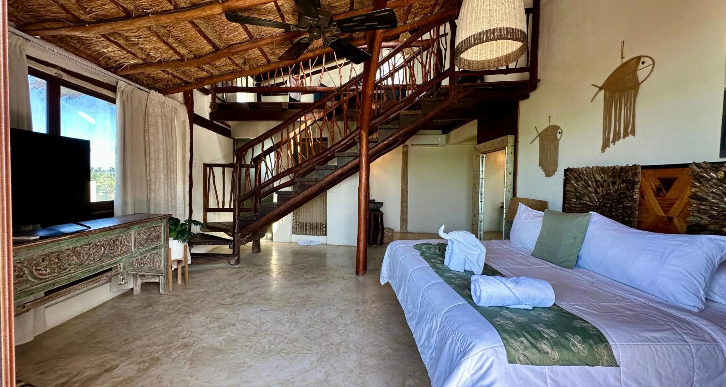 Bedroom, Bed in Spirit Holbox