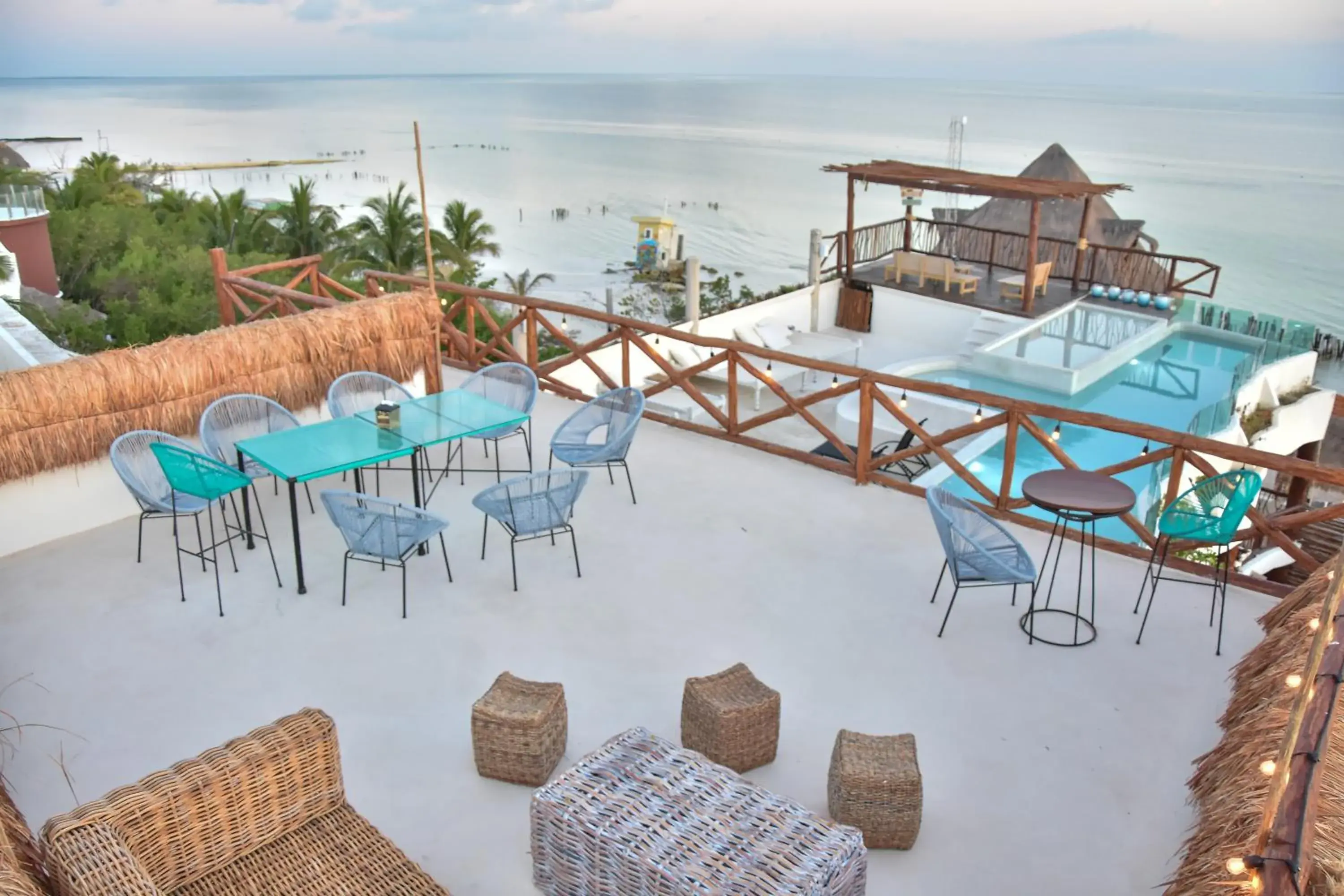 Pool view in Spirit Holbox Pool view in Spirit Holbox