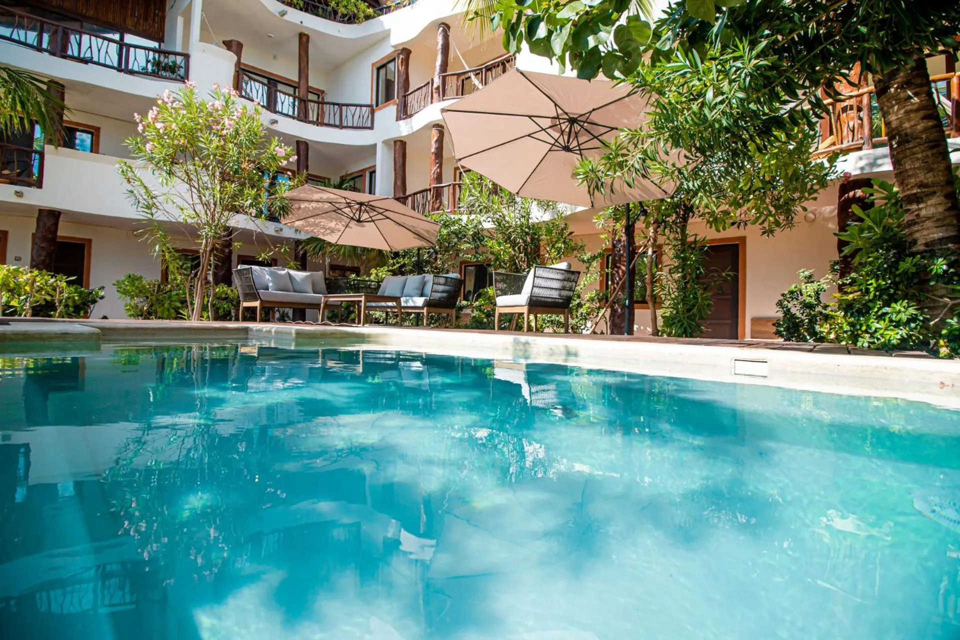 Swimming pool in Spirit Holbox