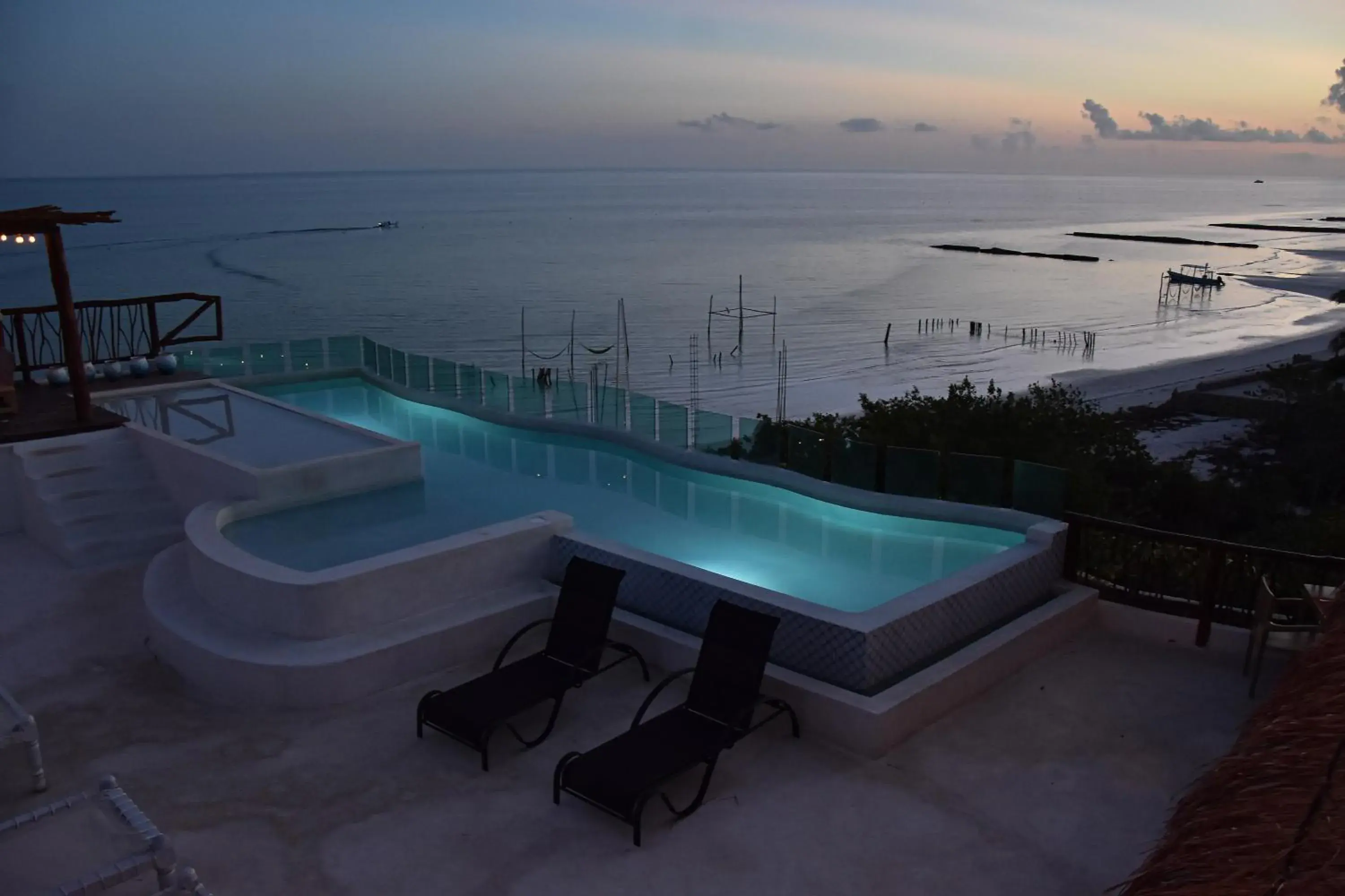 Pool view in Spirit Holbox Pool view in Spirit Holbox