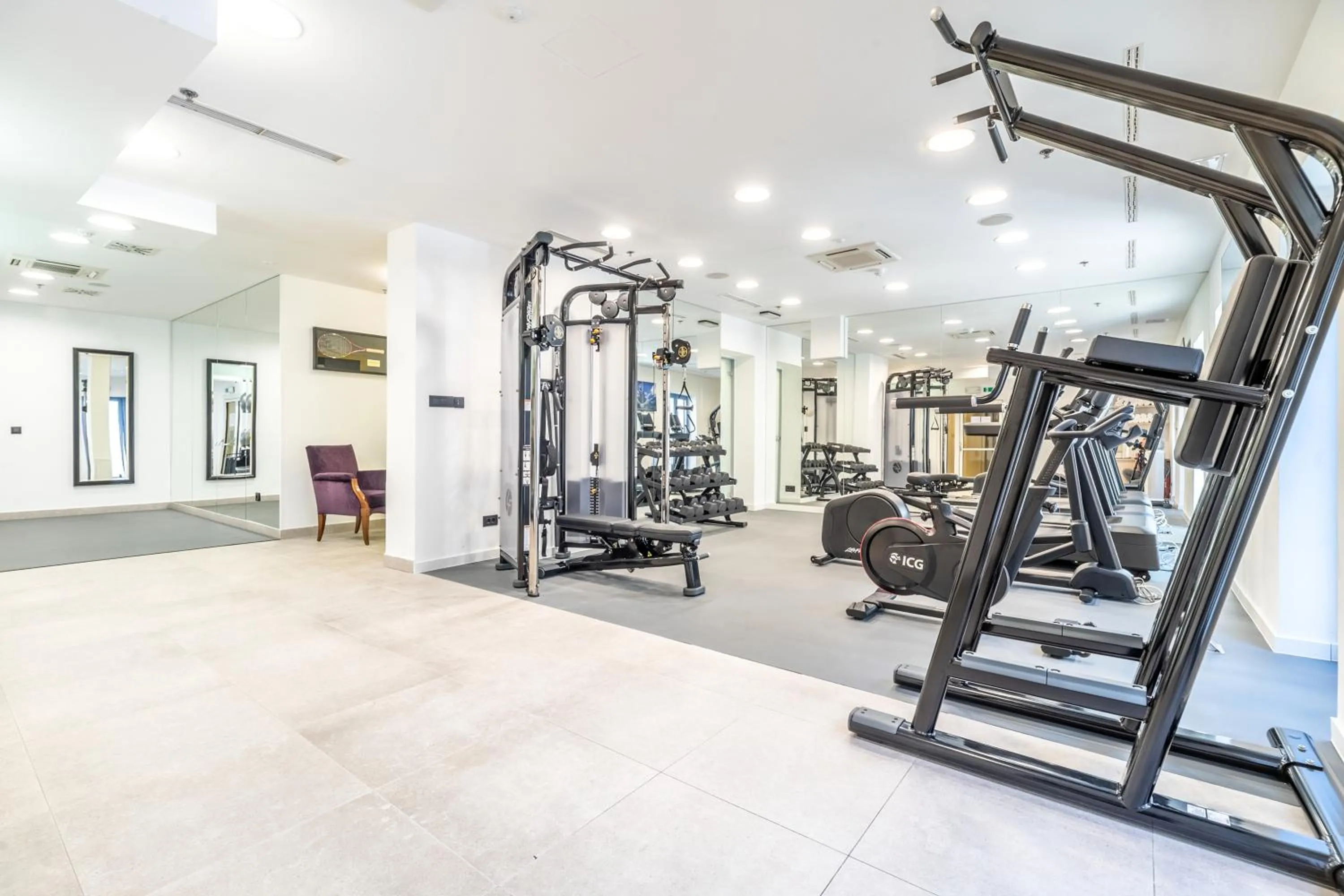 Fitness centre/facilities in Hotel Park Split