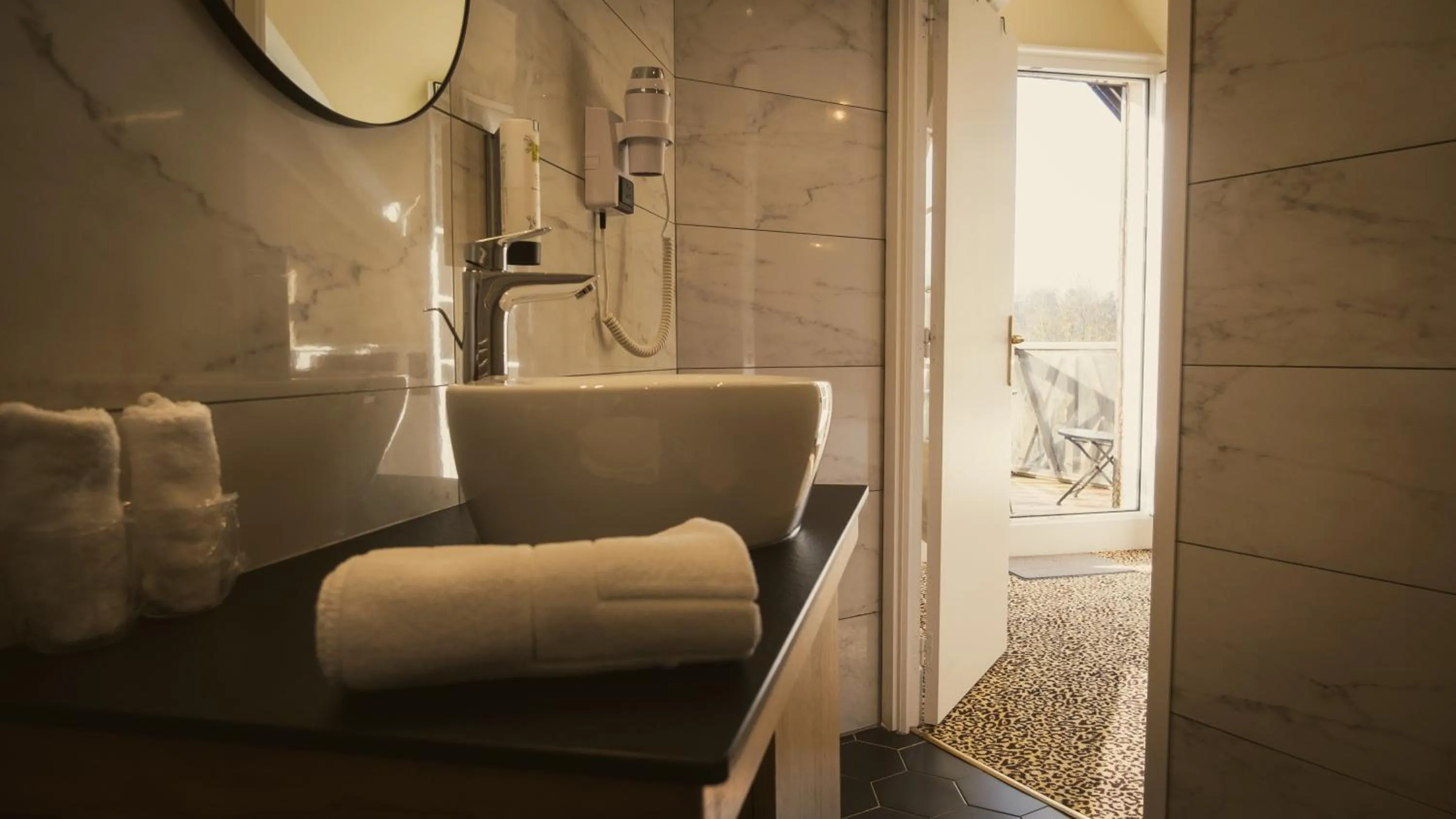 Bathroom in Hostellerie Saint Pierre