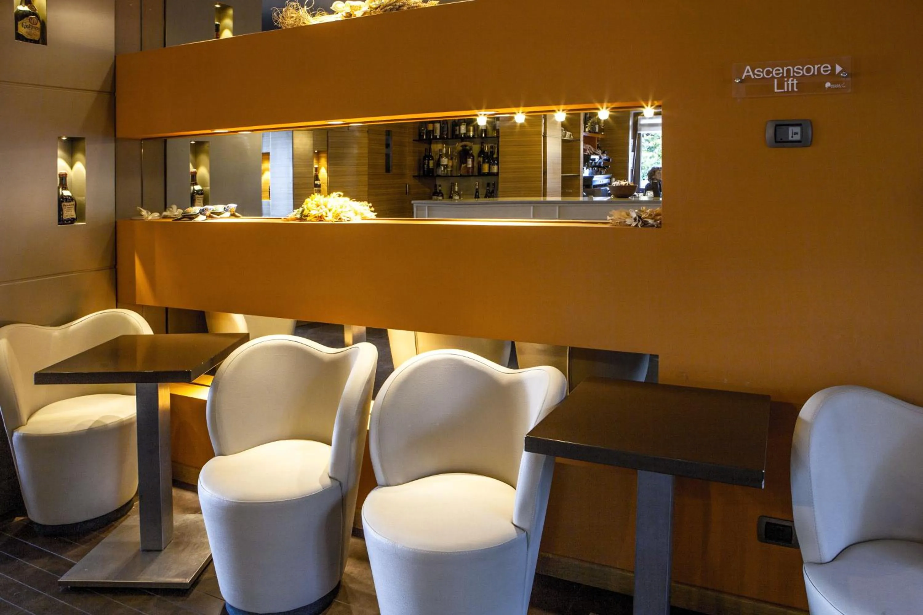 Lounge or bar in Hotel Ristorante San Carlo