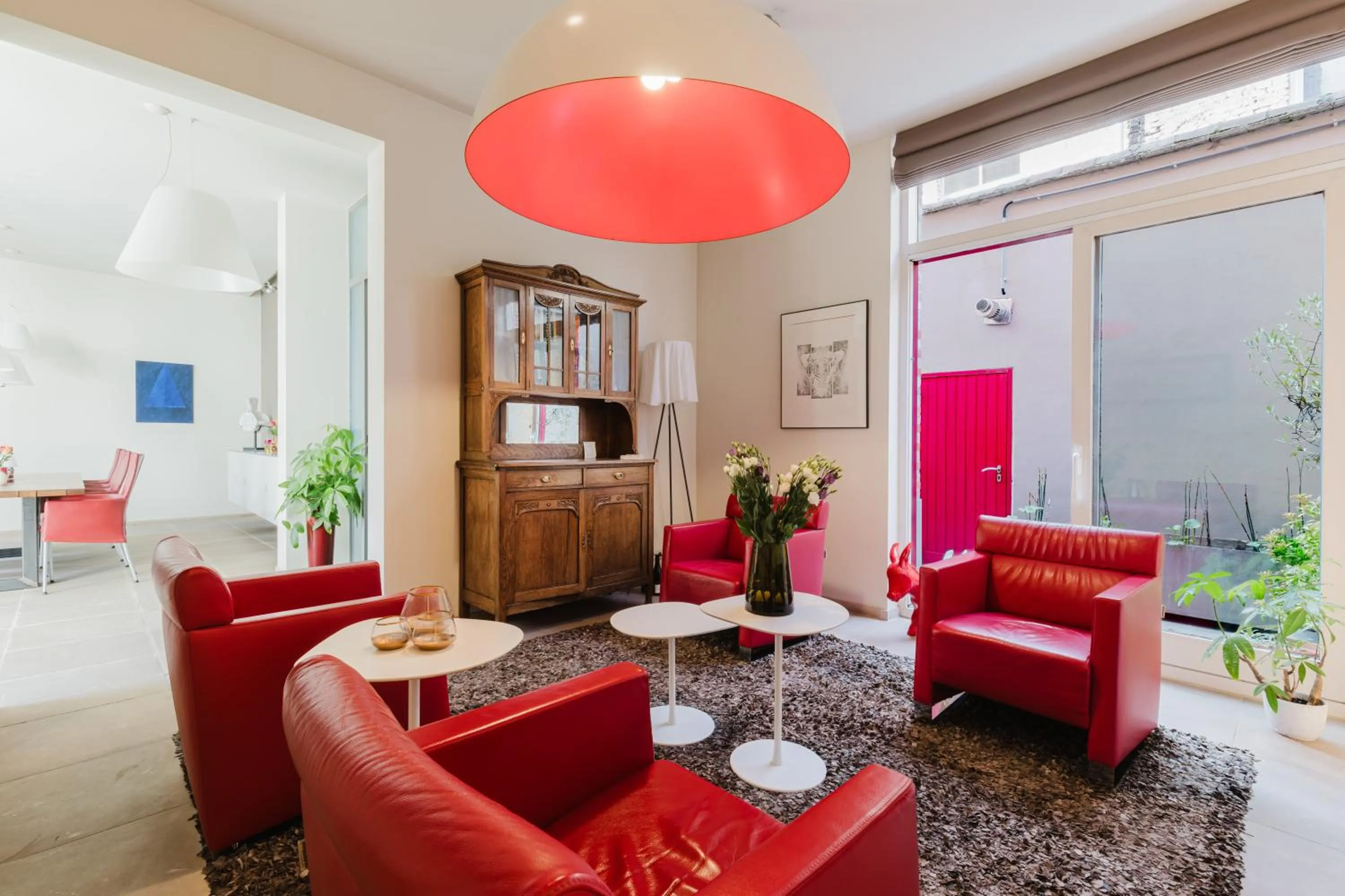 Seating area in B&B Asinello