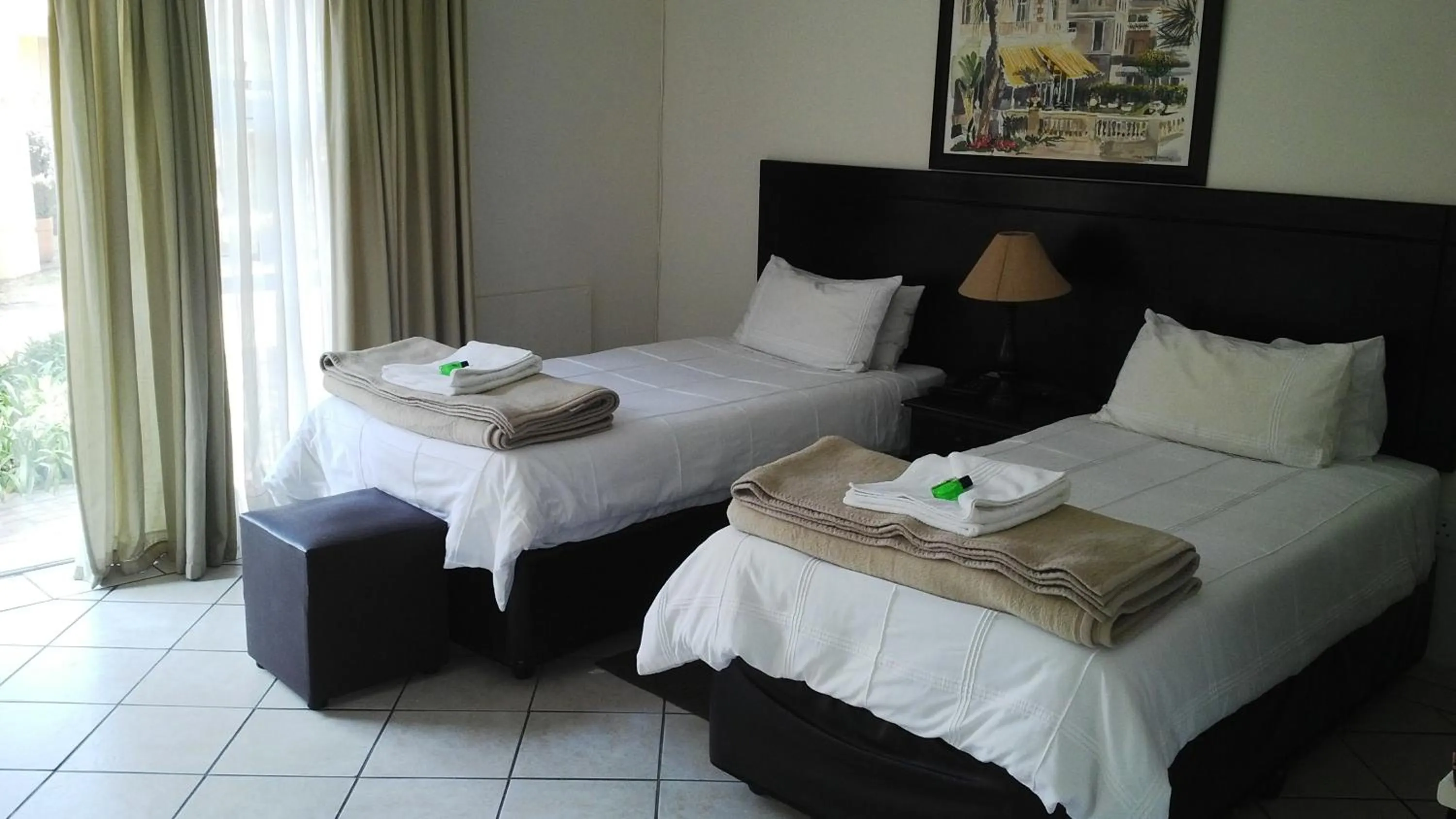 Bed in Elizabeth Lodge