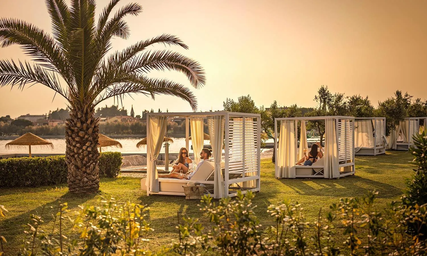 Beach in Aminess Vival Maestral Hotel