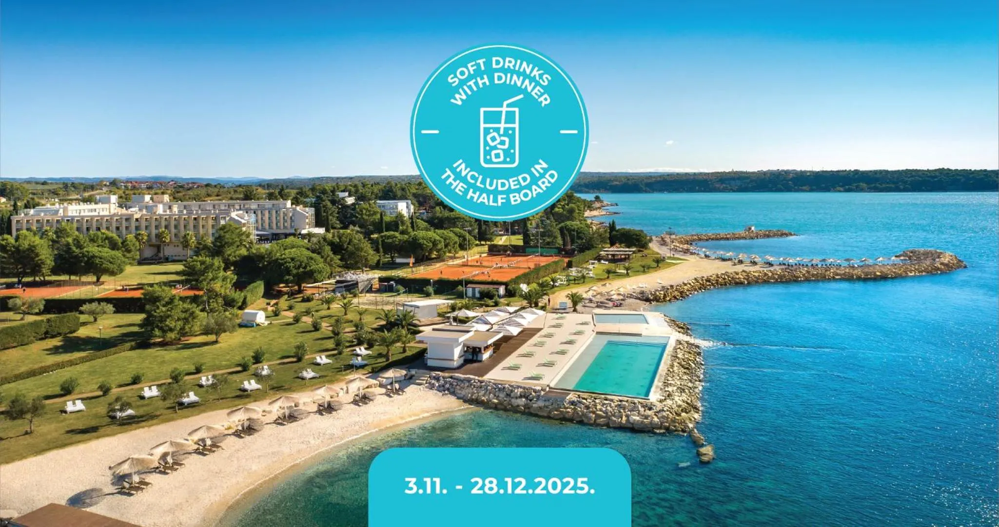 Property building in Aminess Vival Maestral Hotel