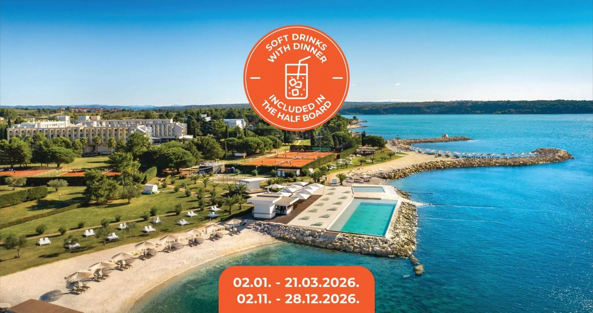 Property building in Aminess Vival Maestral Hotel