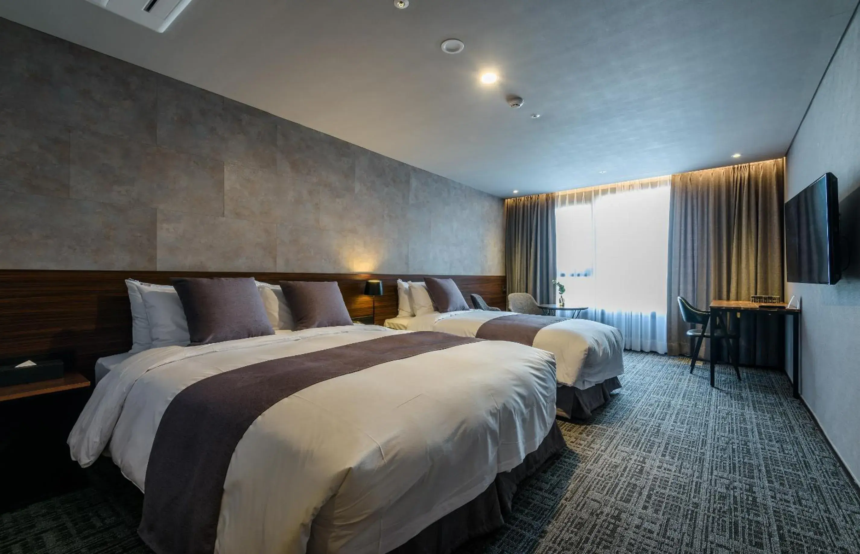 Premier Twin Room in Hotel With Jeju Premier Twin Room in Hotel With Jeju
