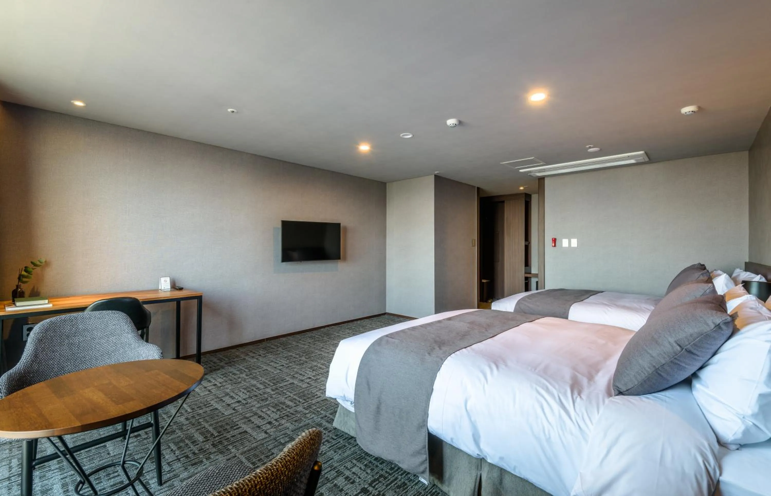 Bed in Hotel With Jeju