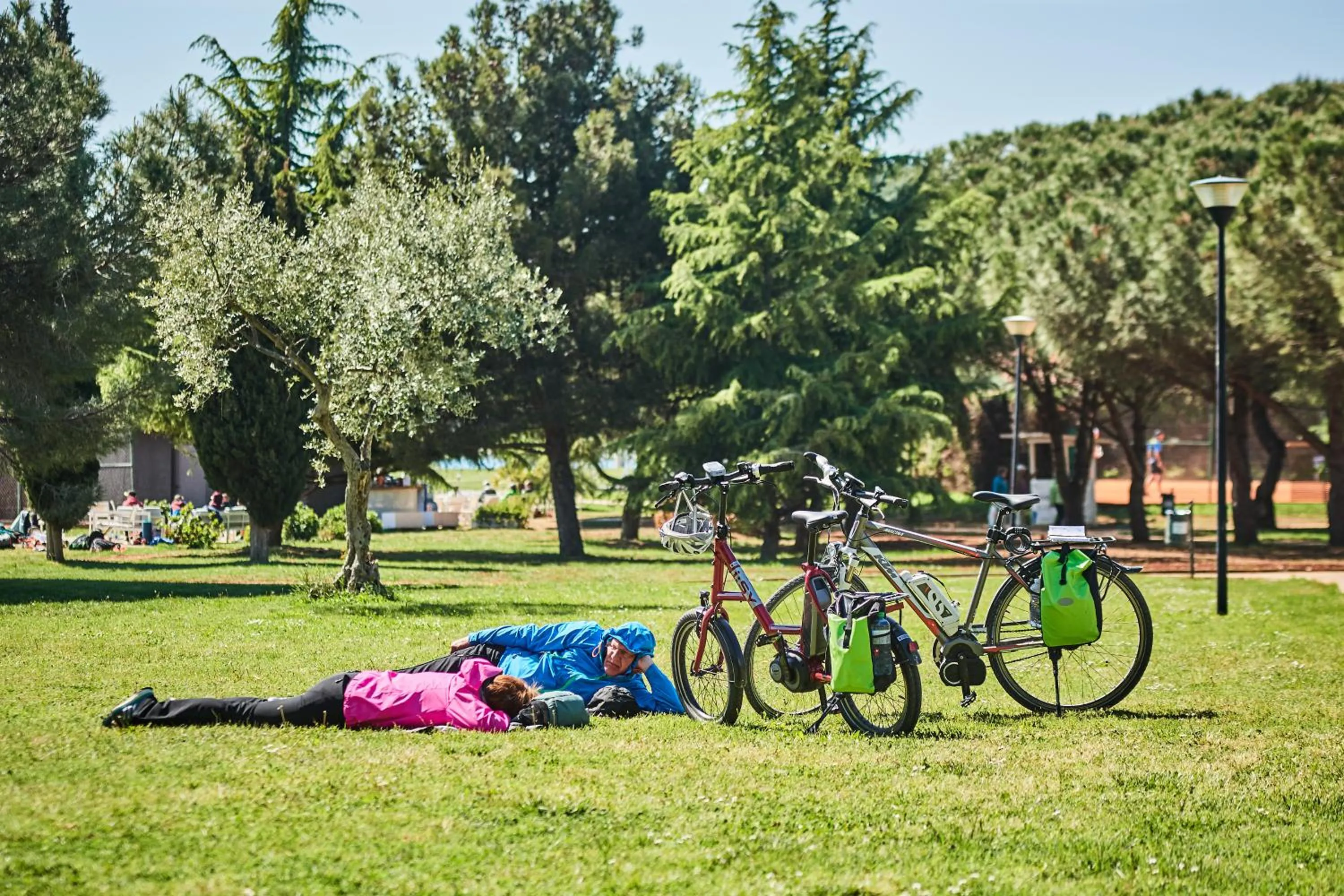 Cycling in Laguna Maradiso Hotel by Aminess