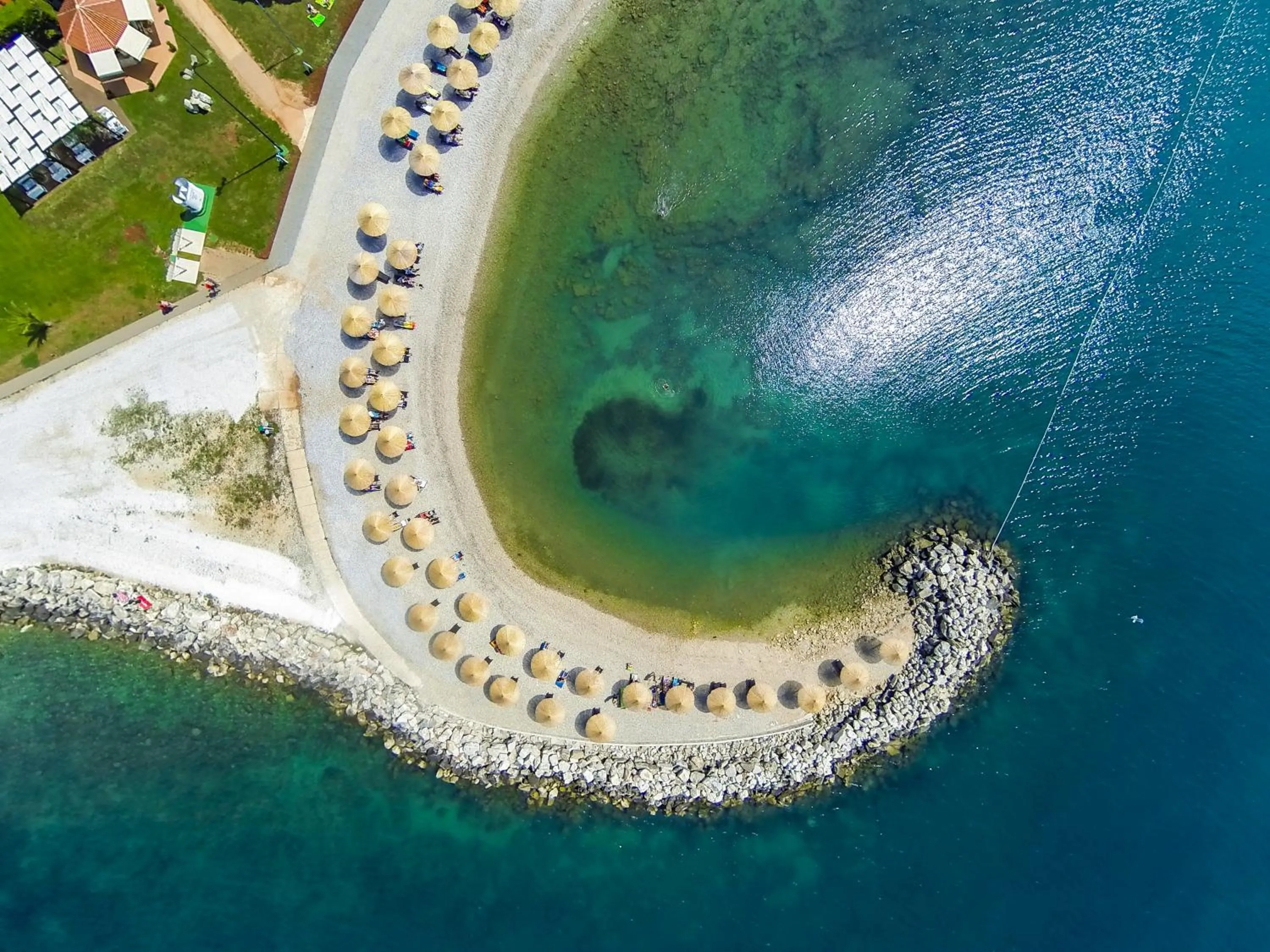 Natural landscape in Laguna Maradiso Hotel by Aminess