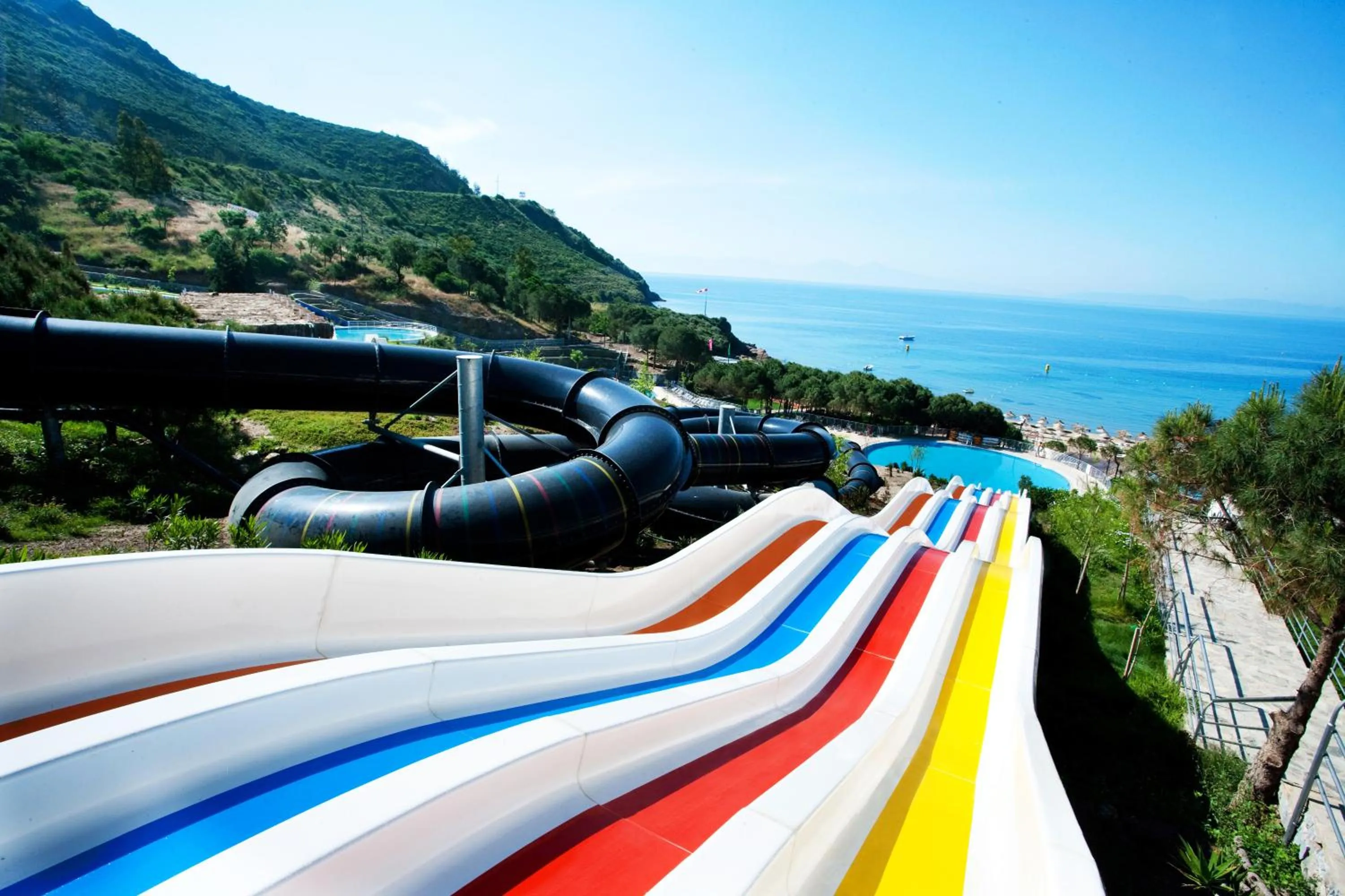 Aqua park in Aria Claros Beach & Spa Resort – All Inclusive 24H