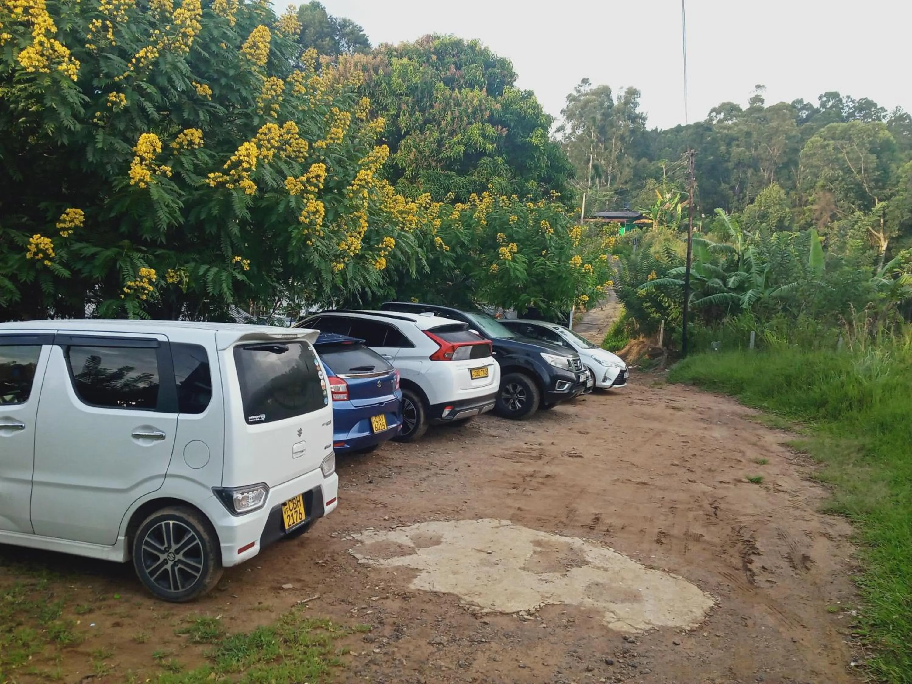 Parking in Ella Dream Catcher Resort
