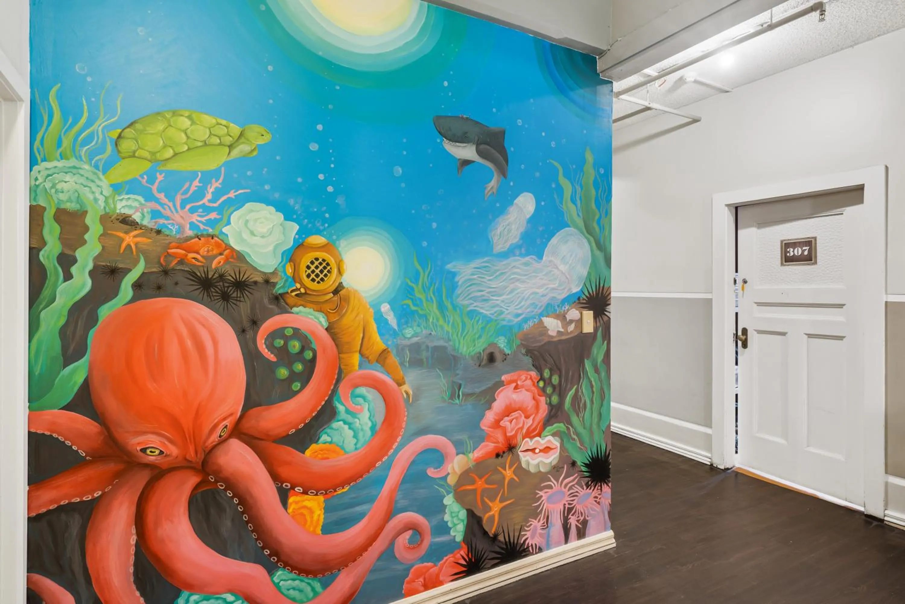 Property building in Frienz Backpacker