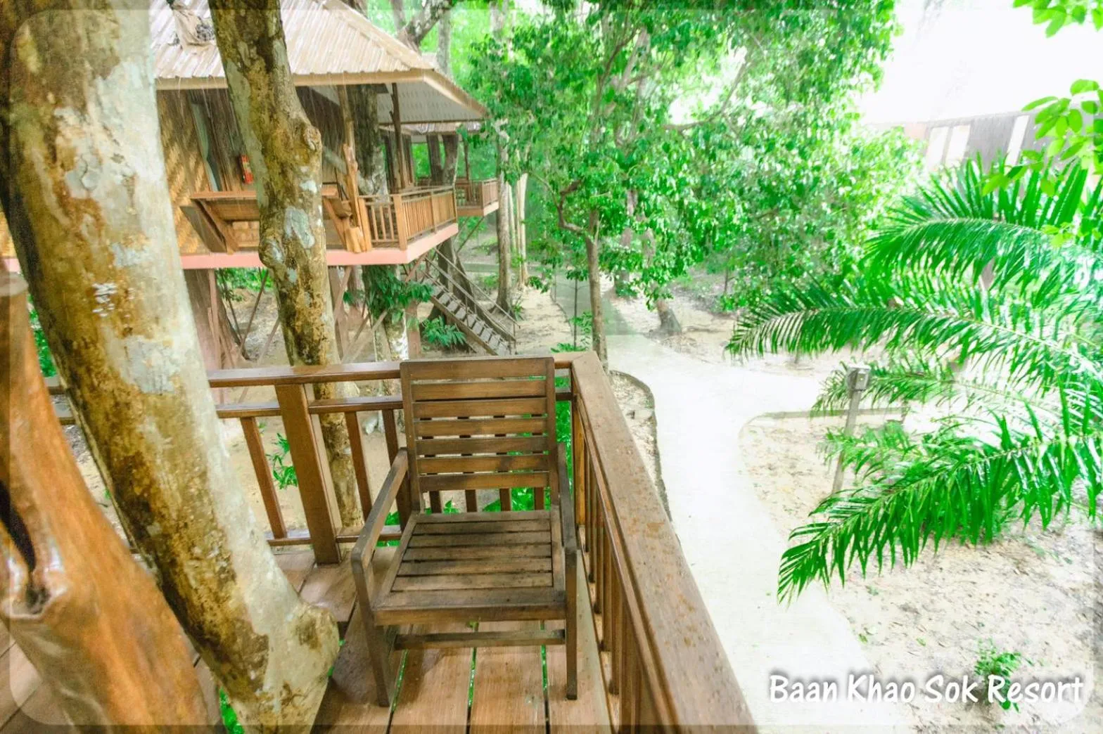 Balcony/Terrace in Baan Khaosok Resort