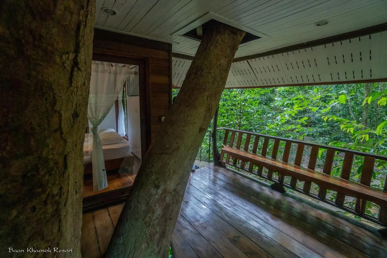 Balcony/Terrace in Baan Khaosok Resort